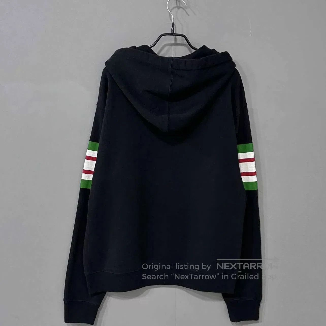 Gucci Black Striped Logo Hoodie. Size US XS / EU 42 / 0 - 3 Thumbnail