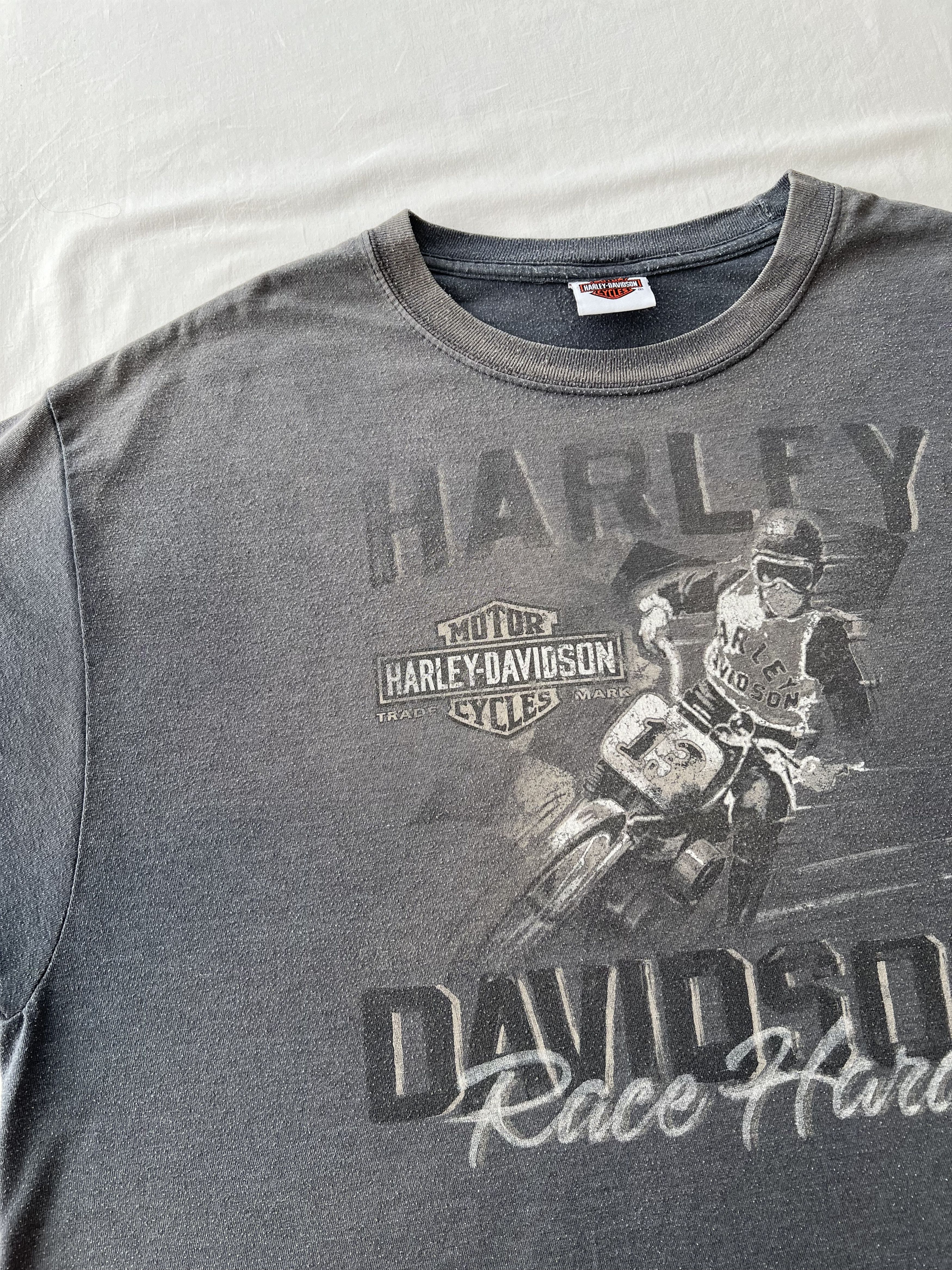Harley Davidson Vintage 2014 Harley Davidson Motorcycle France T-shirt Size US XL / EU 56 / 4 - 7 Thumbnail