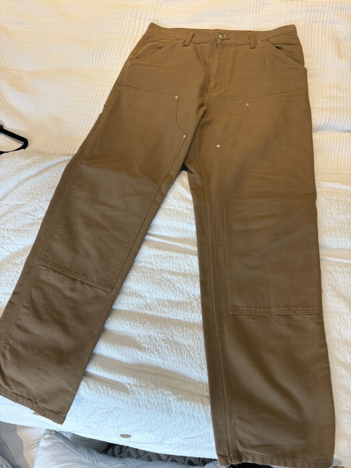 Carhartt CARHARTT DOUBLE KNEE BROWN PANTS Size US 32 / EU 48 - 1 Thumbnail