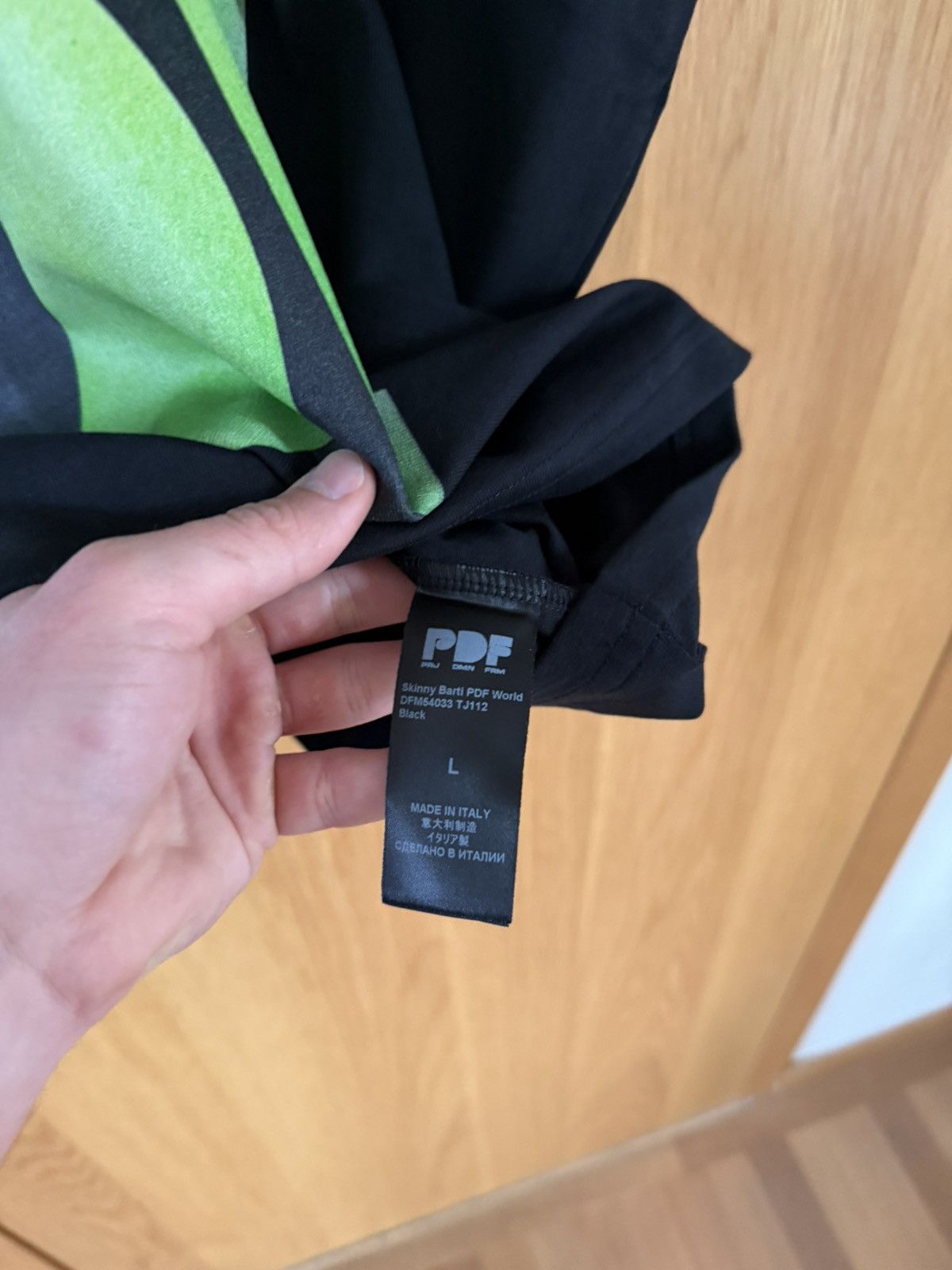 PDF PDF Channel SKINNY BARTI PDF WORLD SS26 Size US L / EU 52-54 / 3 - 5 Thumbnail