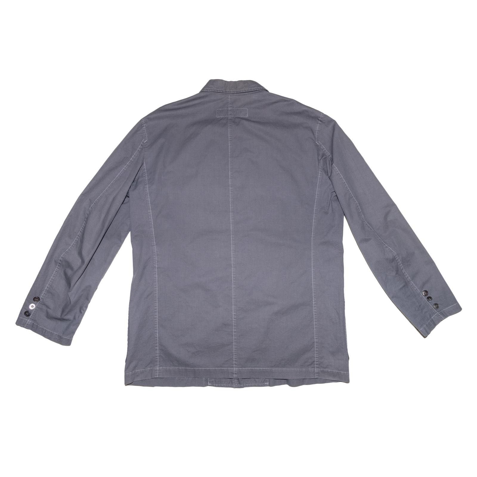 Comme des Garcons × Comme des Garcons Homme × Comme des Garcons Homme Plus RARE Comme Des Garcons Homme FW 2002 Grey Chore Jacket Size US M / EU 48-50 / 2 - 2 Thumbnail
