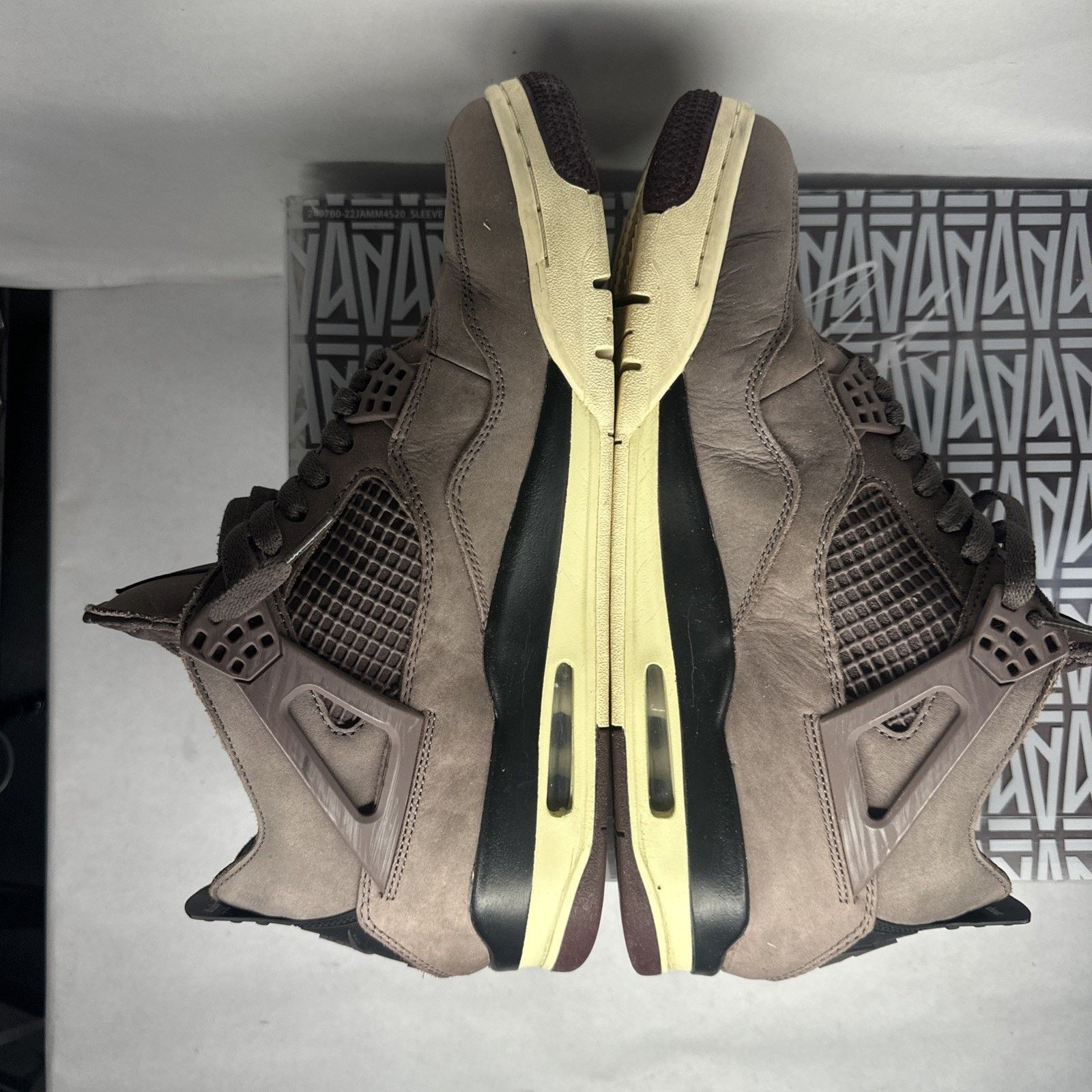 Nike A MA Maniere Jordan 4s Size 11.5 Good Condition. Size US 11.5 / EU 44-45 - 9 Thumbnail