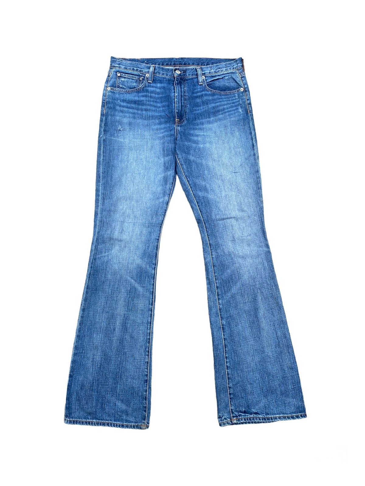 Denim & Supply Ralph Lauren × Polo Ralph Lauren × Ralph Lauren 2000s - Denim & Supply Ralph Lauren High Rise Flare Jeans Size US 34 / EU 50 - 2 Thumbnail