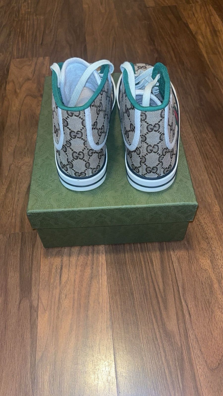 Gucci Gucci Tennis 1977 High Top GG Women 39 Size US 9 / IT 39 - 6 Thumbnail