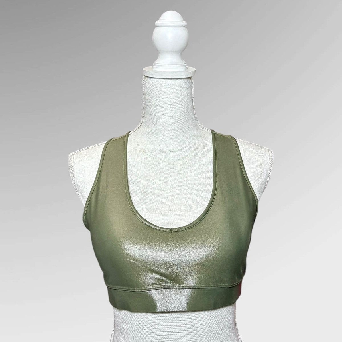 Other Carbon38 Women’s 2.0 Takara Shine Action Olive Bra Size L / US 10 / IT 46 - 7 Thumbnail