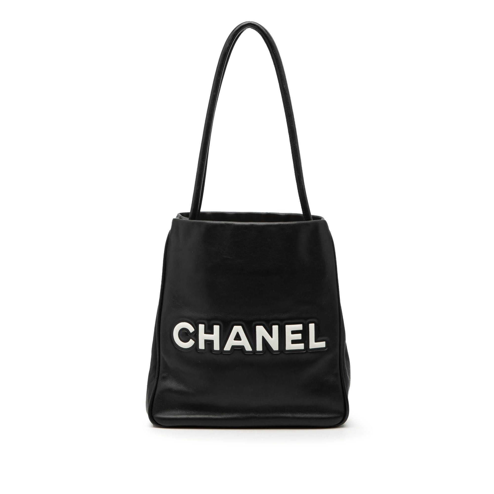 Chanel Lambskin Embossed Camellia Logo Tote Size ONE SIZE - 1 Thumbnail