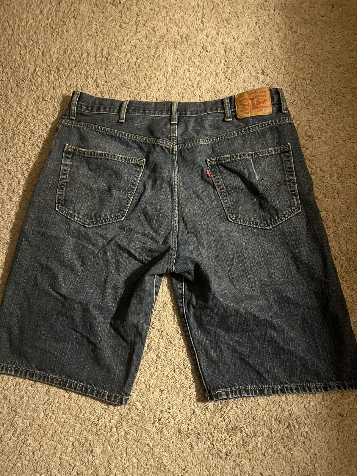 JNCO × Levi's × Levi's Vintage Clothing Men’s Vintage Levi Baggy Jorts Size US 40 / EU 56 - 2 Thumbnail