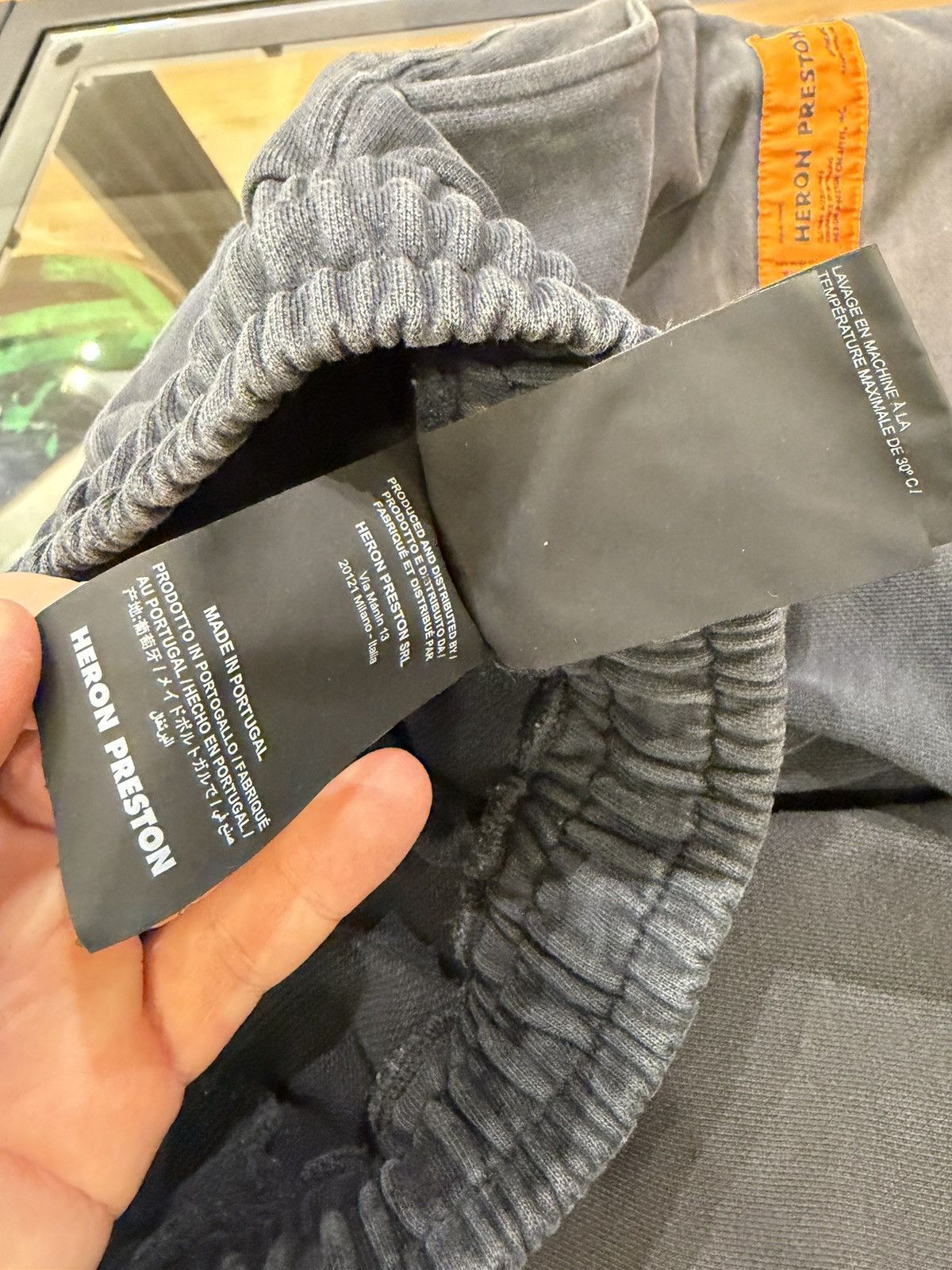 Heron Preston Heron Preston Sweatpants - Black Size US 30 / EU 46 - 5 Thumbnail