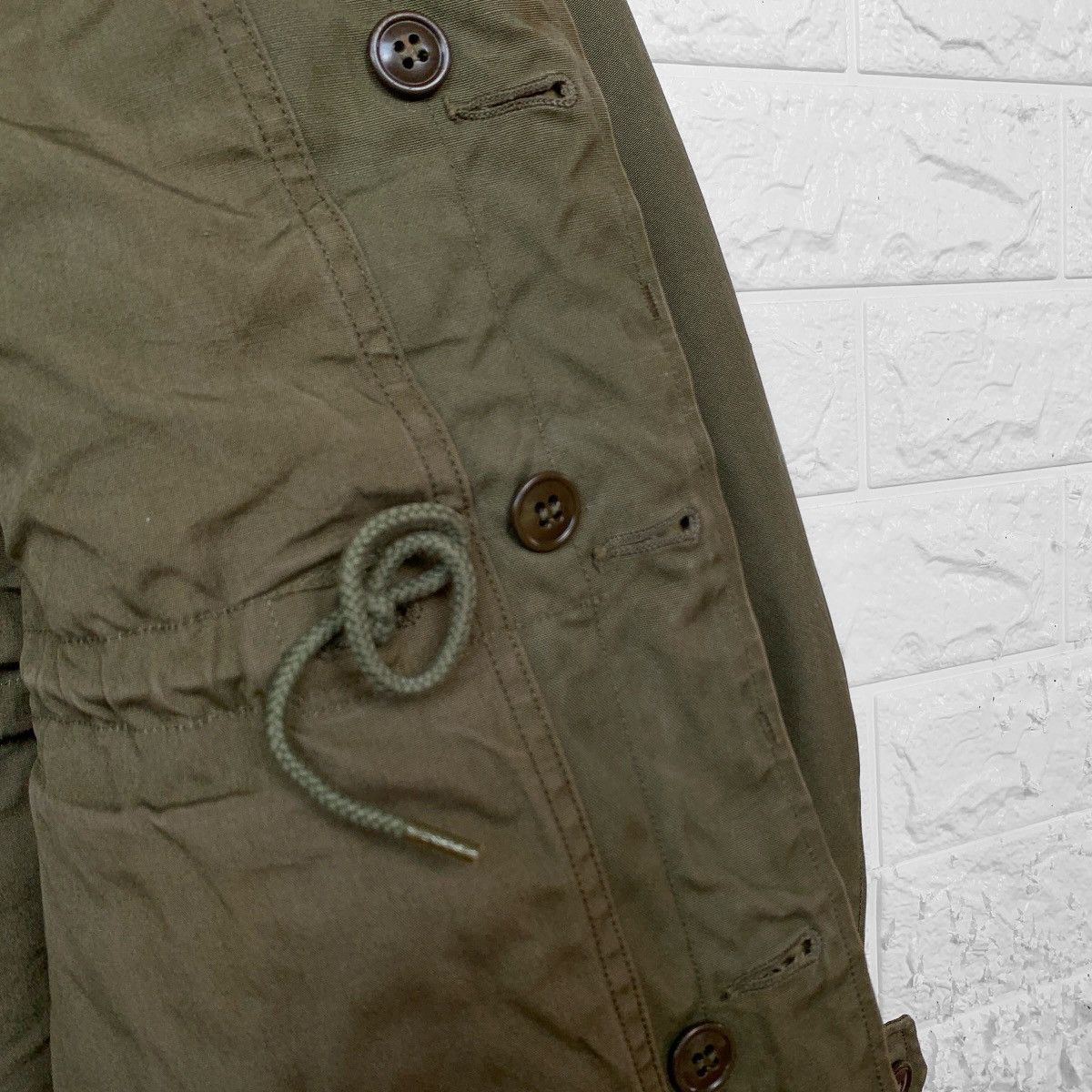 Vintage RARE! TRUE VINTAGE 40S FIELD JACKET M 1943 WWII INSPECTOR Size US S / EU 44-46 / 1 - 12 Thumbnail