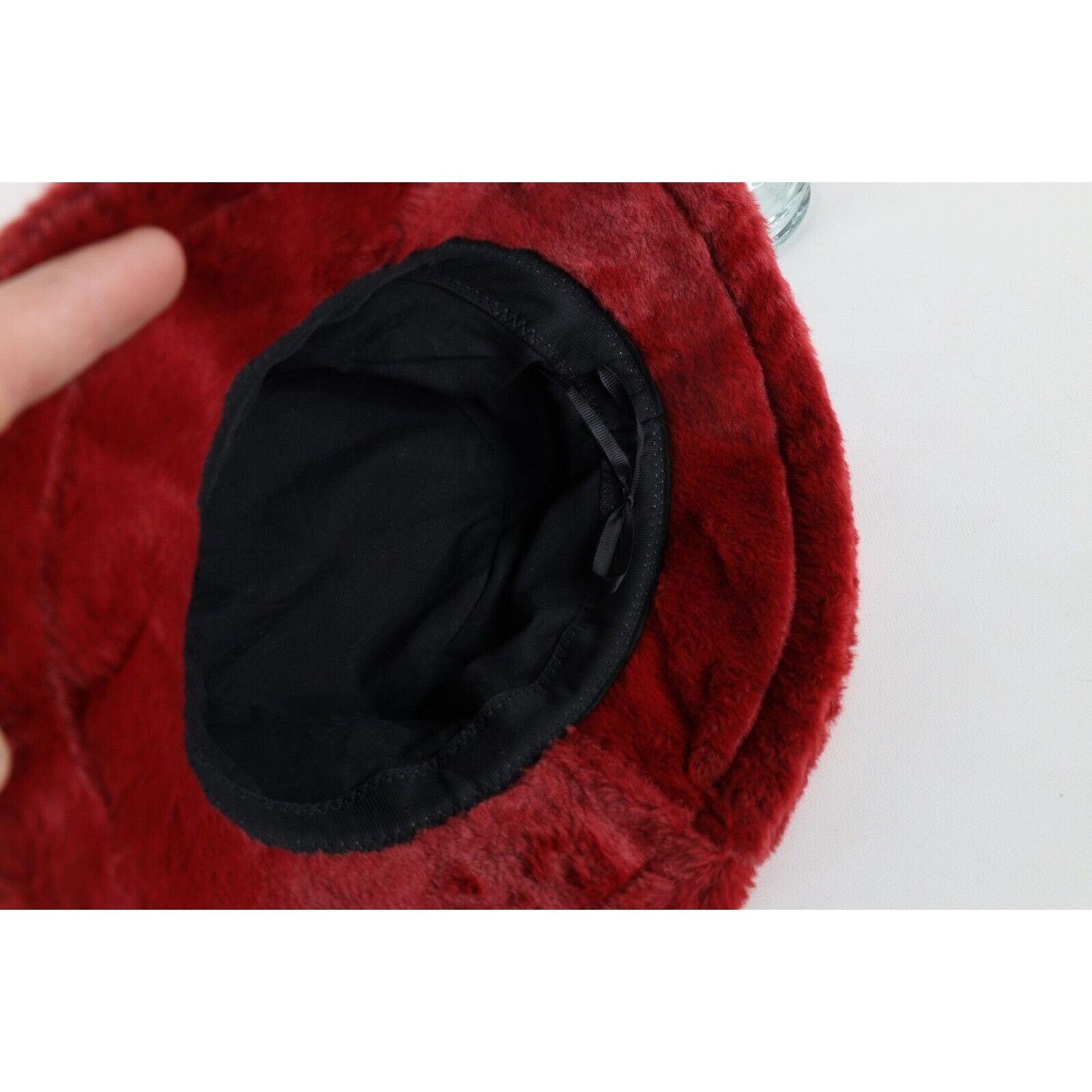 Kangol × Vintage Vintage 90s Streetwear Babydoll Fuzzy Shag Fleece Bucket Hat Size ONE SIZE - 6 Thumbnail