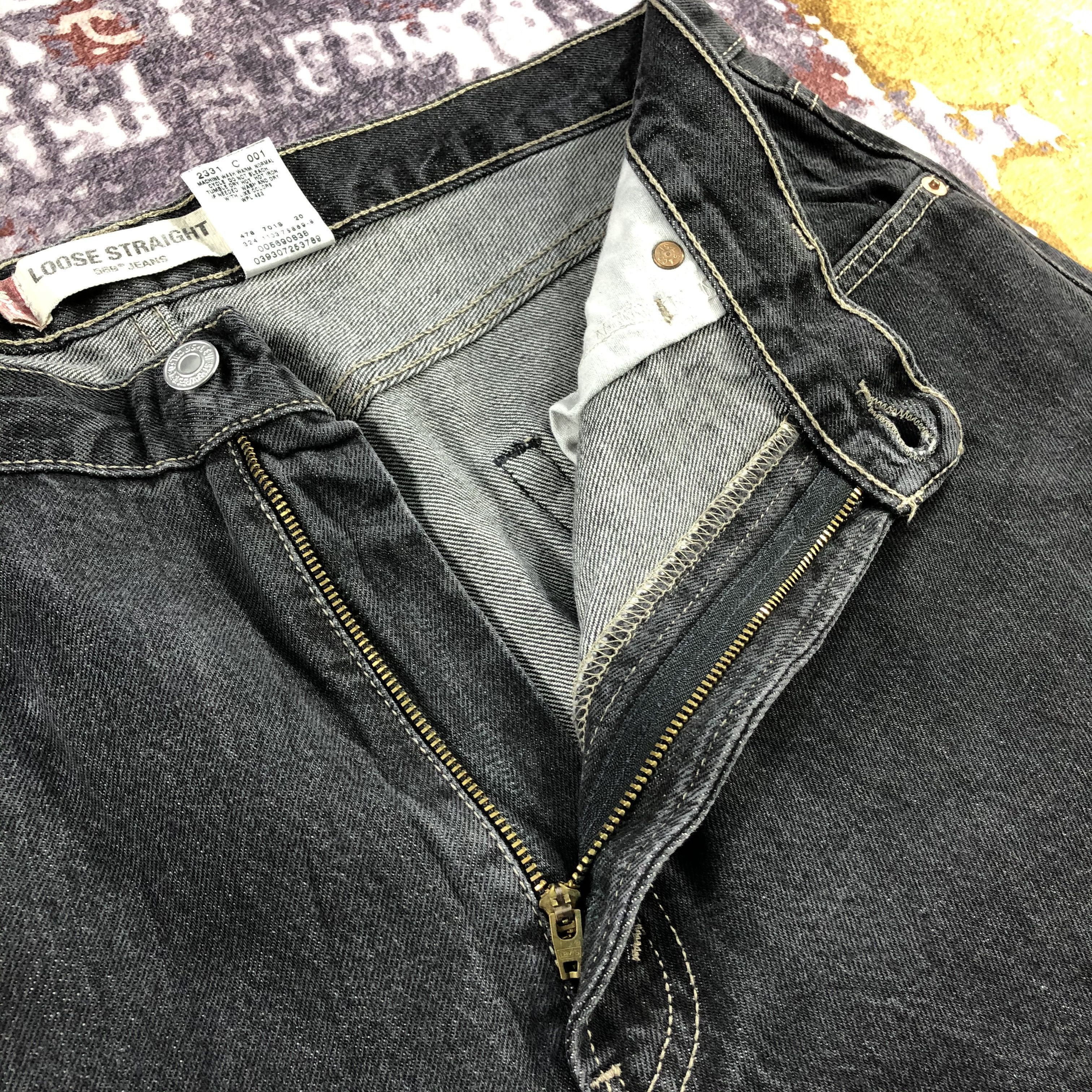 Levi's × Vintage Vintage Levis 569 Earth Tone Jeans-JM2424 Size US 39 - 9 Thumbnail