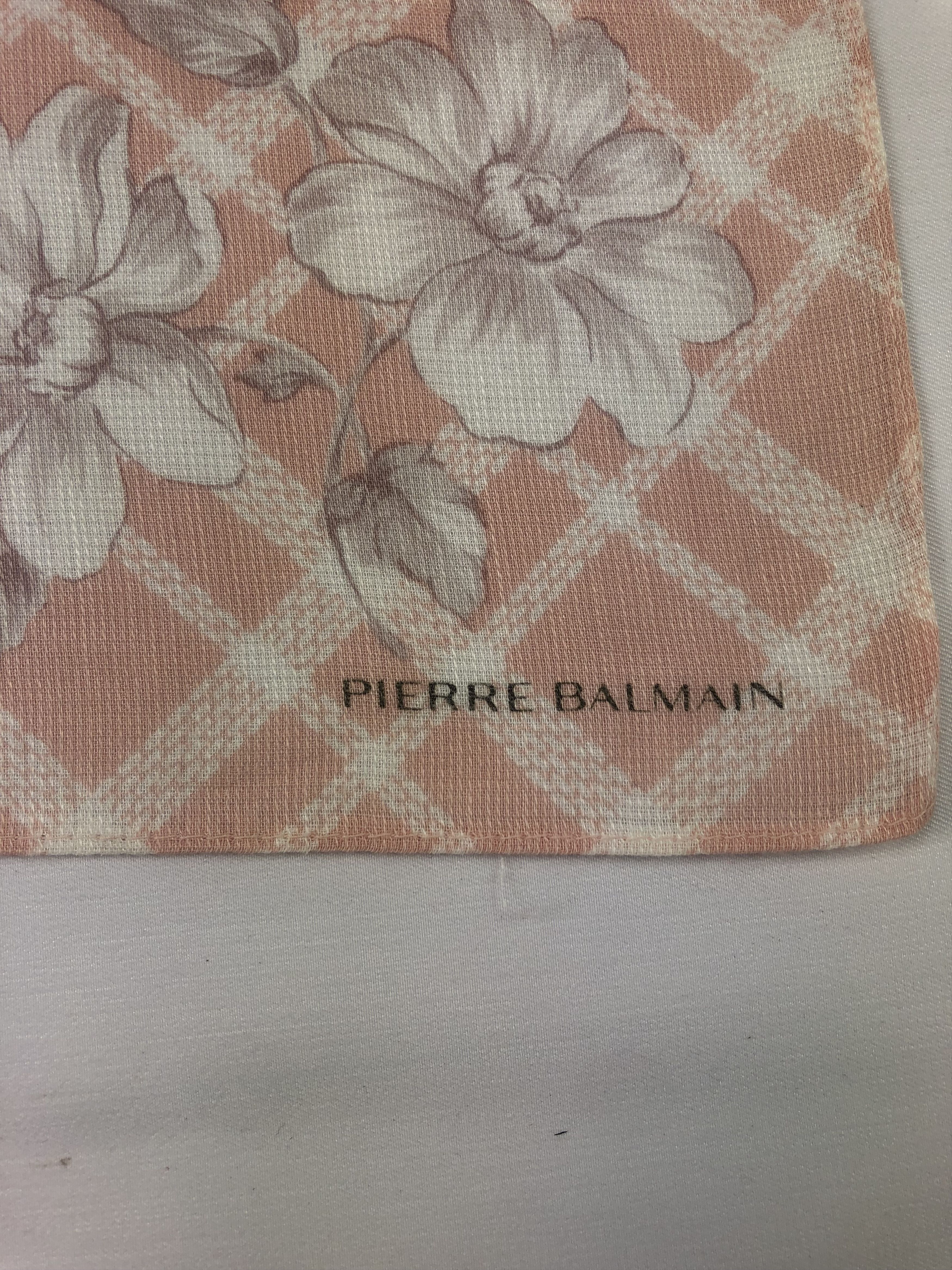 Pierre Balmain × Vintage Pierre Balmain Handkerchief / Bandana / Neckerchief Size ONE SIZE - 5 Thumbnail