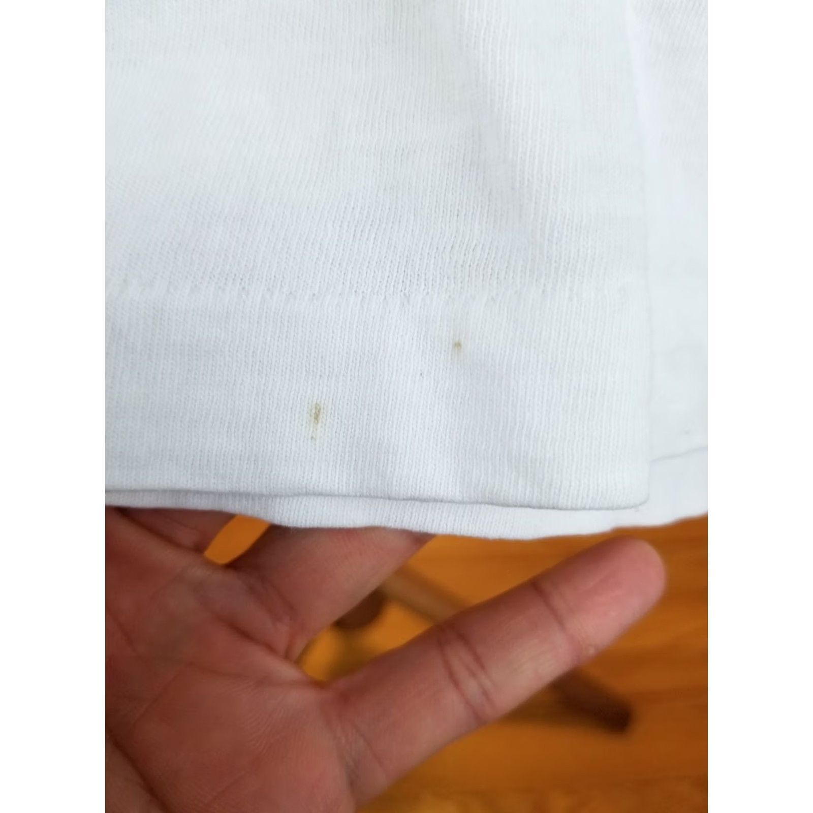 Fruit Of The Loom VINTAGE 90' MOORISH IDOLS FISH WHITE SINGLE STITCH COTTON T-SHIRT SZ XLARGE Size US XL / EU 56 / 4 - 6 Thumbnail