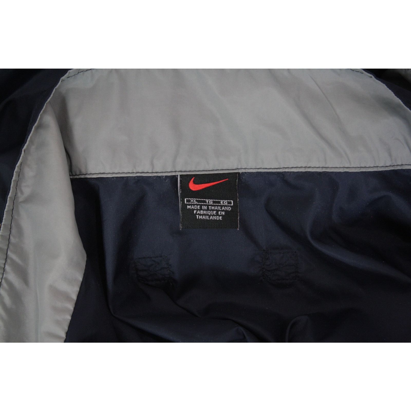 Nike Vintage Nike Anorak Windbreaker Blue Spell Out 1/2 Jacket Size US XL / EU 56 / 4 - 6 Thumbnail