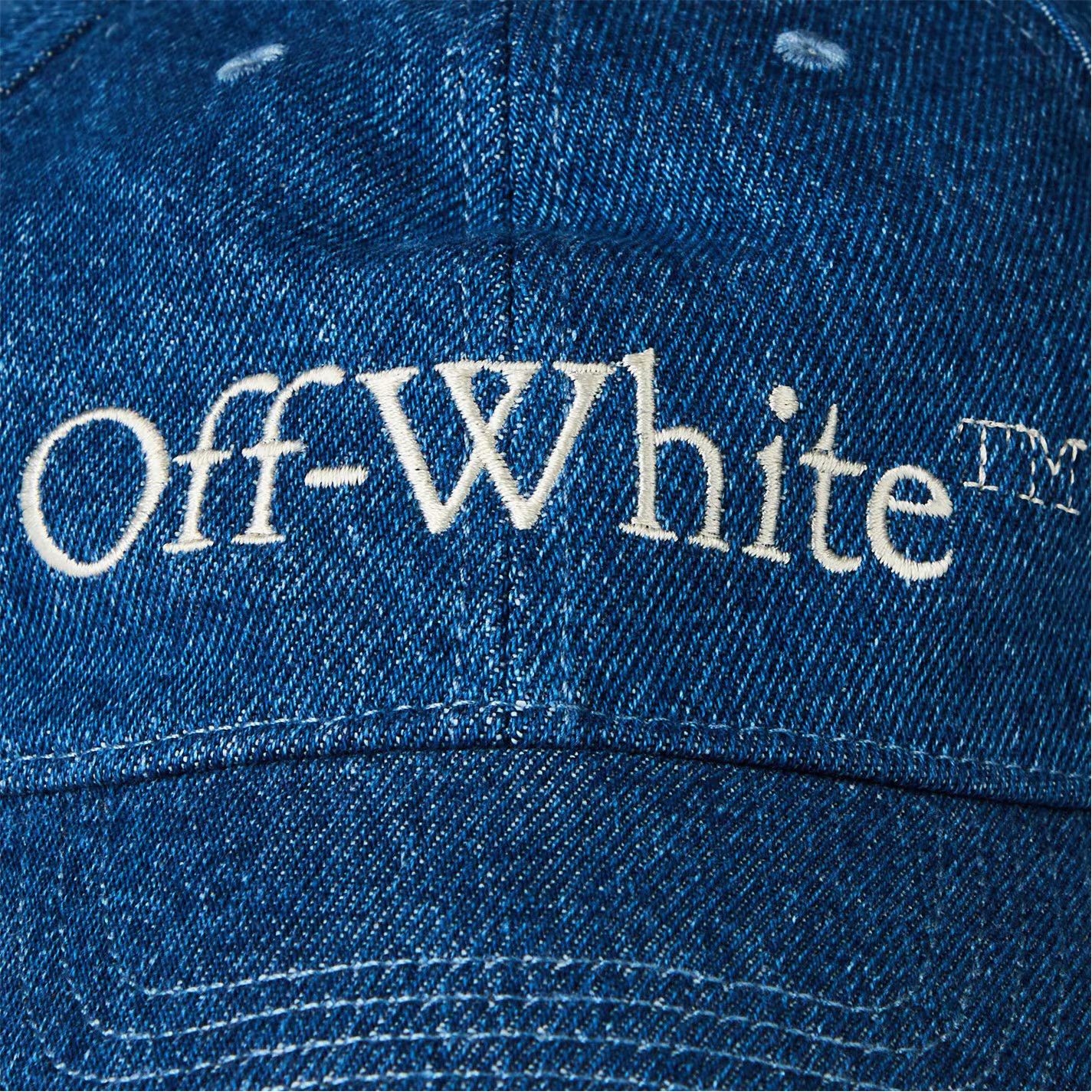 Off-White o1g2r1mq0125 Size: OS / Hat / Cap in Blue Size ONE SIZE - 4 Thumbnail