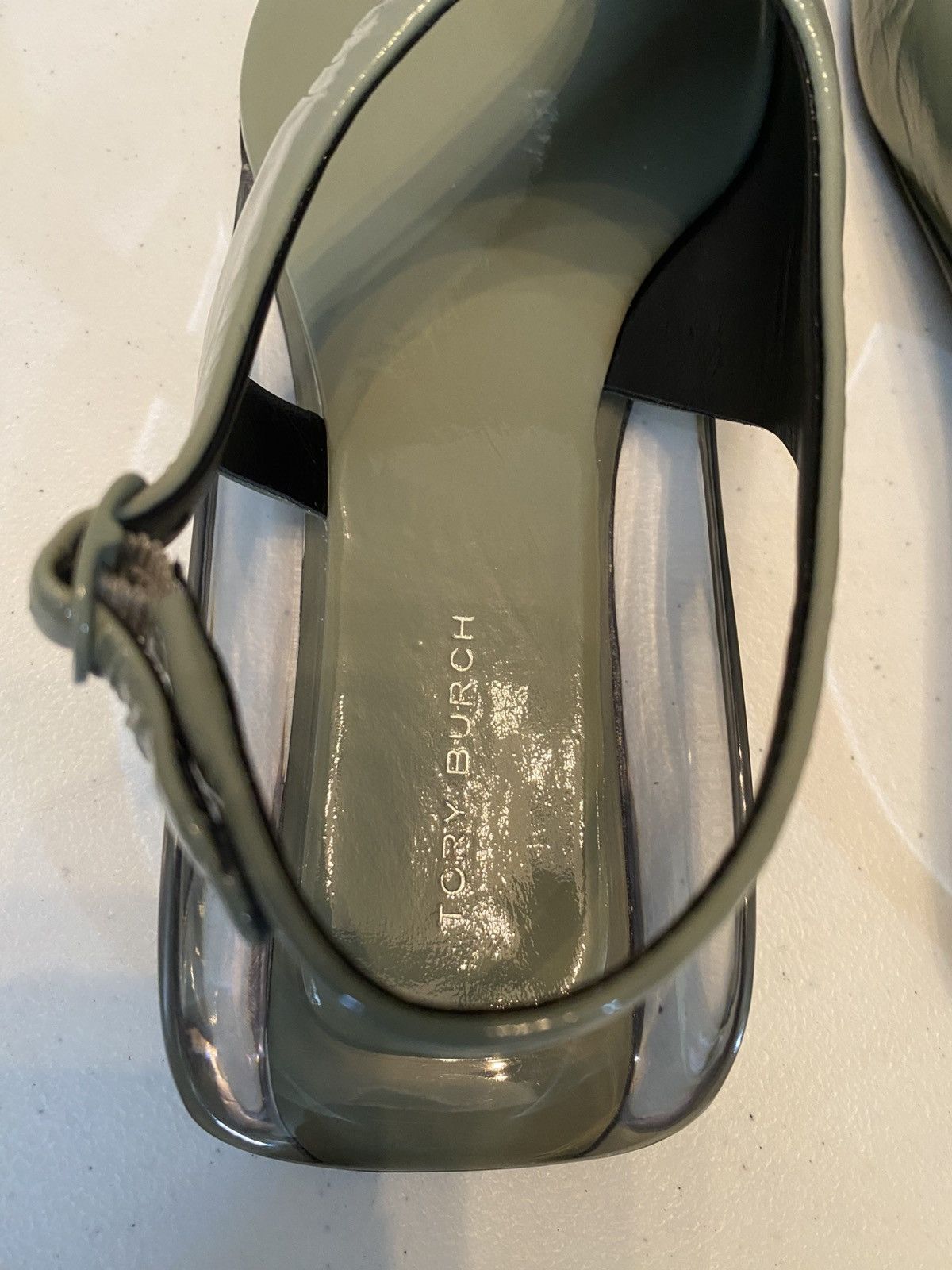 Tory Burch Tory Burch Patos Slingback Architectural Thong Sandal 6 NEW Size US 6 / IT 36 - 2 Thumbnail