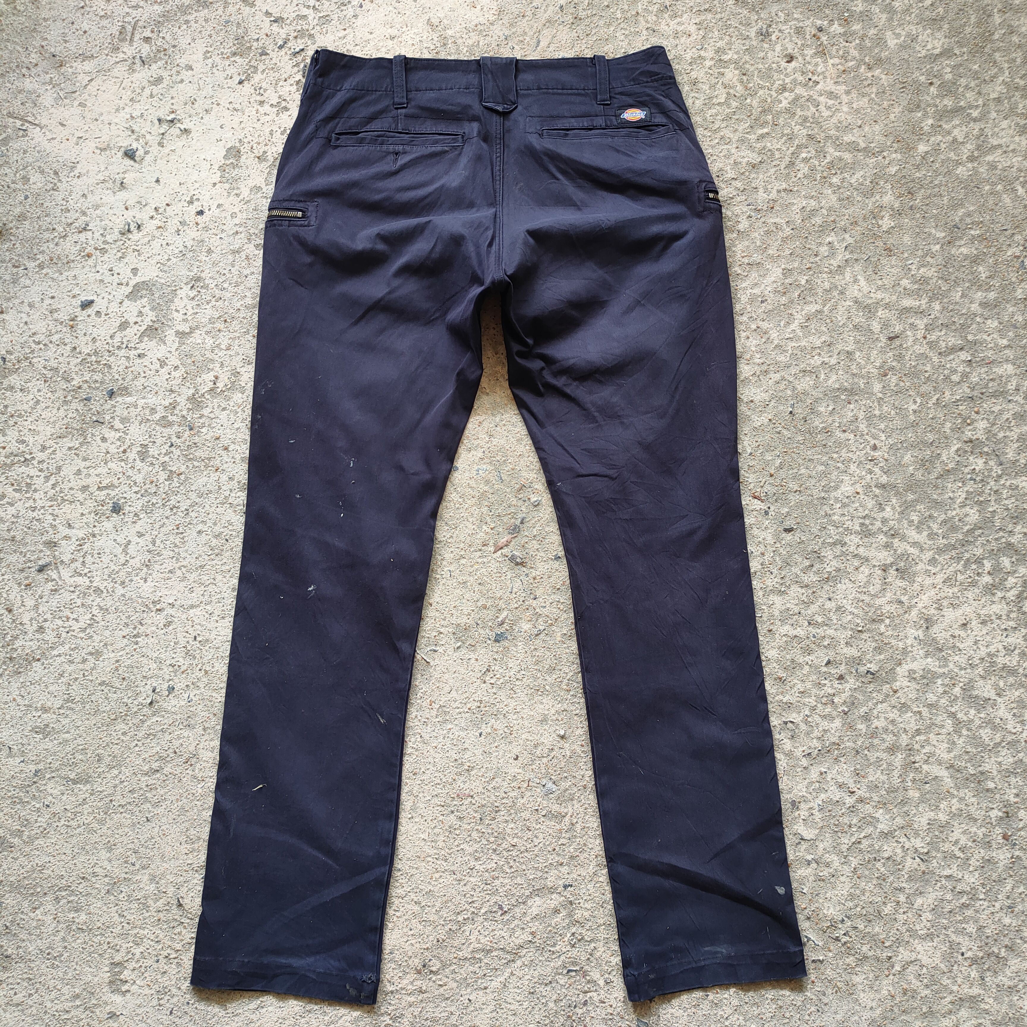Dickies × Vintage DICKIES DARK BLUE CARGO PANTS Size US 33 - 6 Thumbnail