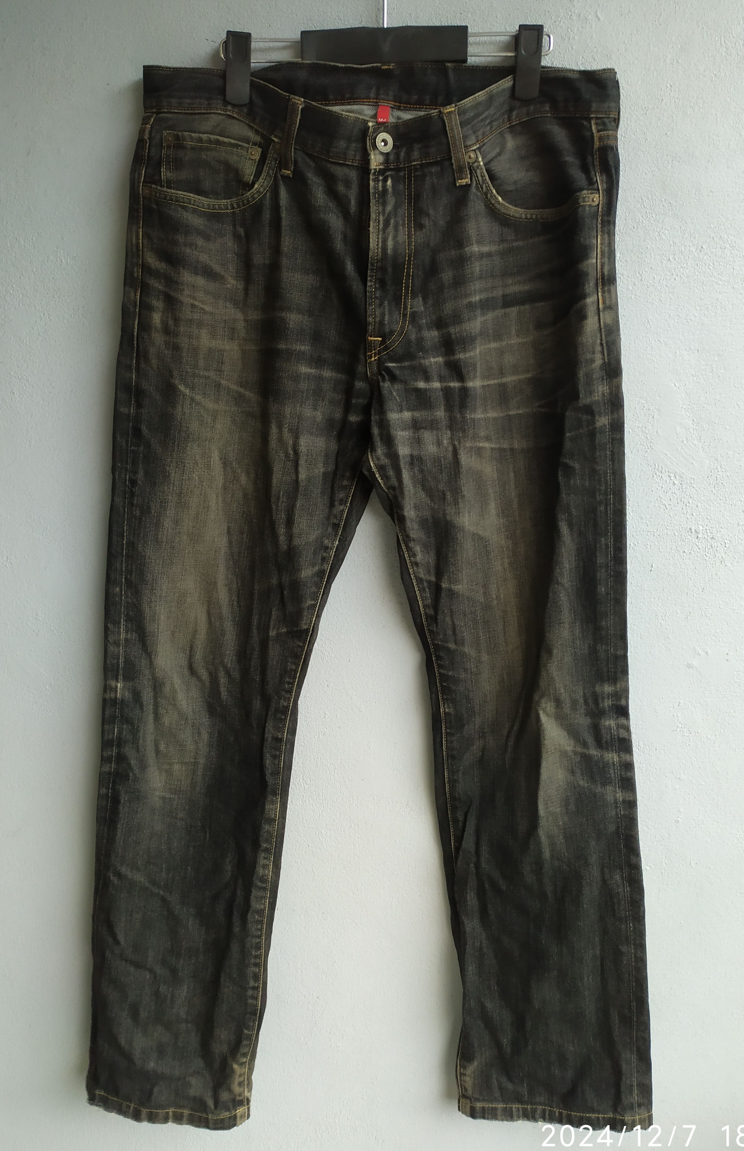 If Six Was Nine × Japanese Brand × Le Grande Bleu (L.G.B.) Vintage y2k Distressed Uniqlo Size US 32 / EU 48 - 1 Thumbnail