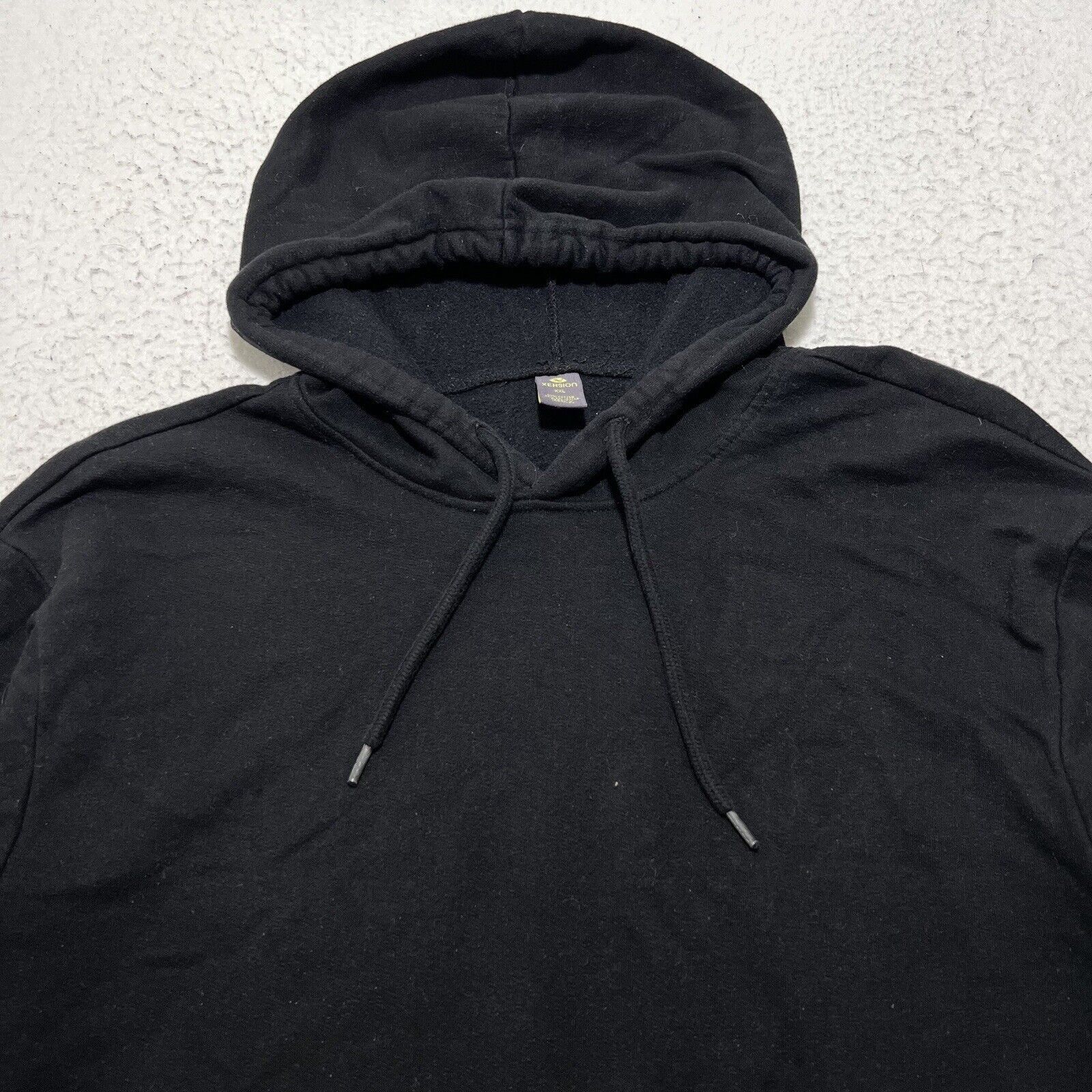 Other Xersion XXL Hoodie Black Fleece Lined Drawstring Sweatshirt Size US XXL / EU 58 / 5 - 2 Thumbnail