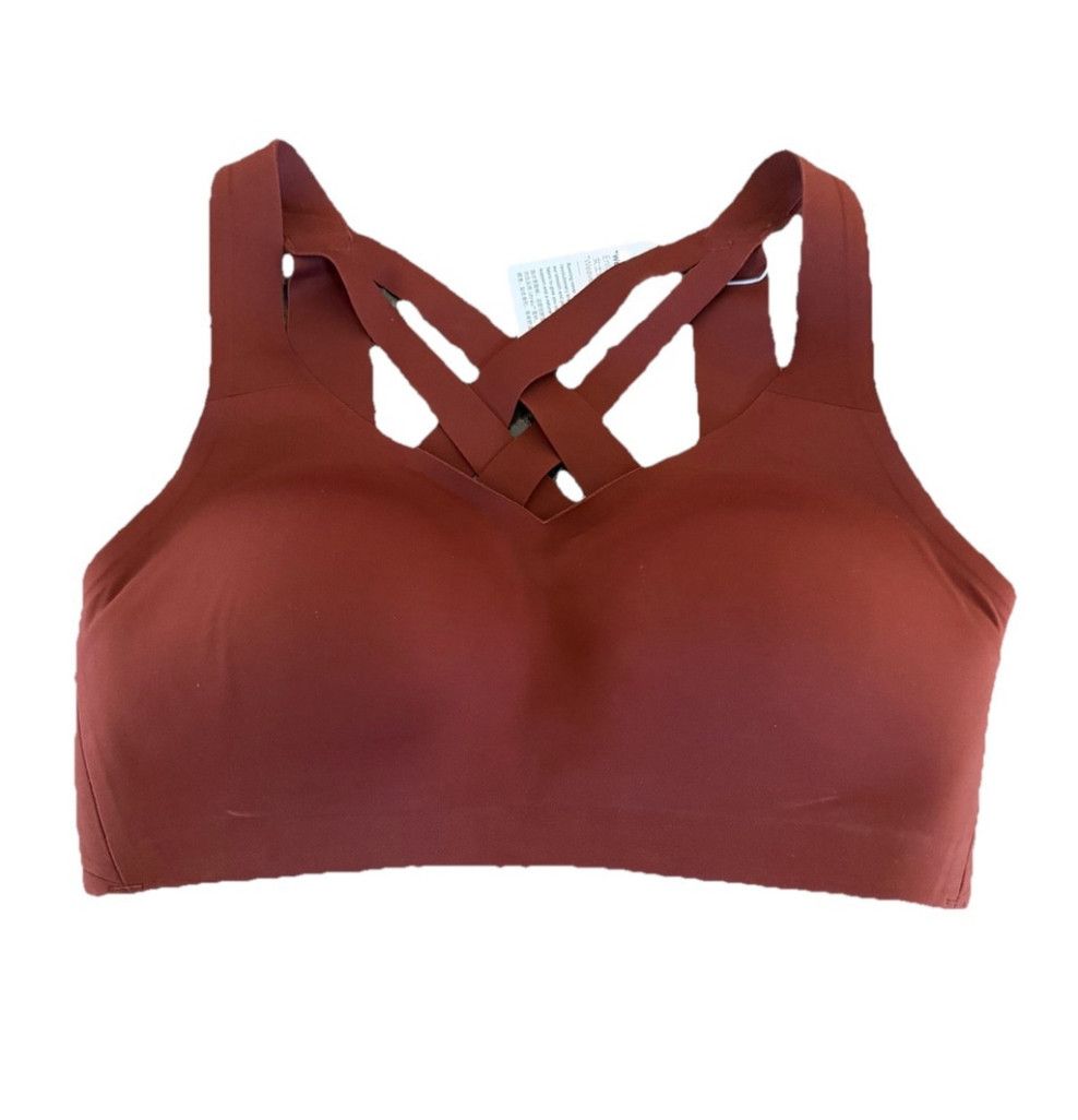 Lululemon LULULEMON ENLITE WEAVE BRA DATE BROWN COLOR SIZE 32B NWT Size S / US 4 / IT 40 - 1 Thumbnail