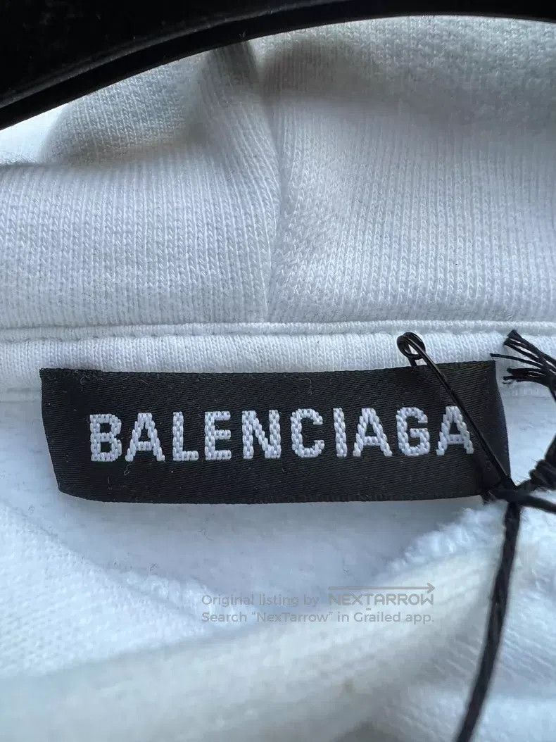 Balenciaga Balenciaga Eco-Friendly Hoodie XS Size US XS / EU 42 / 0 - 3 Thumbnail