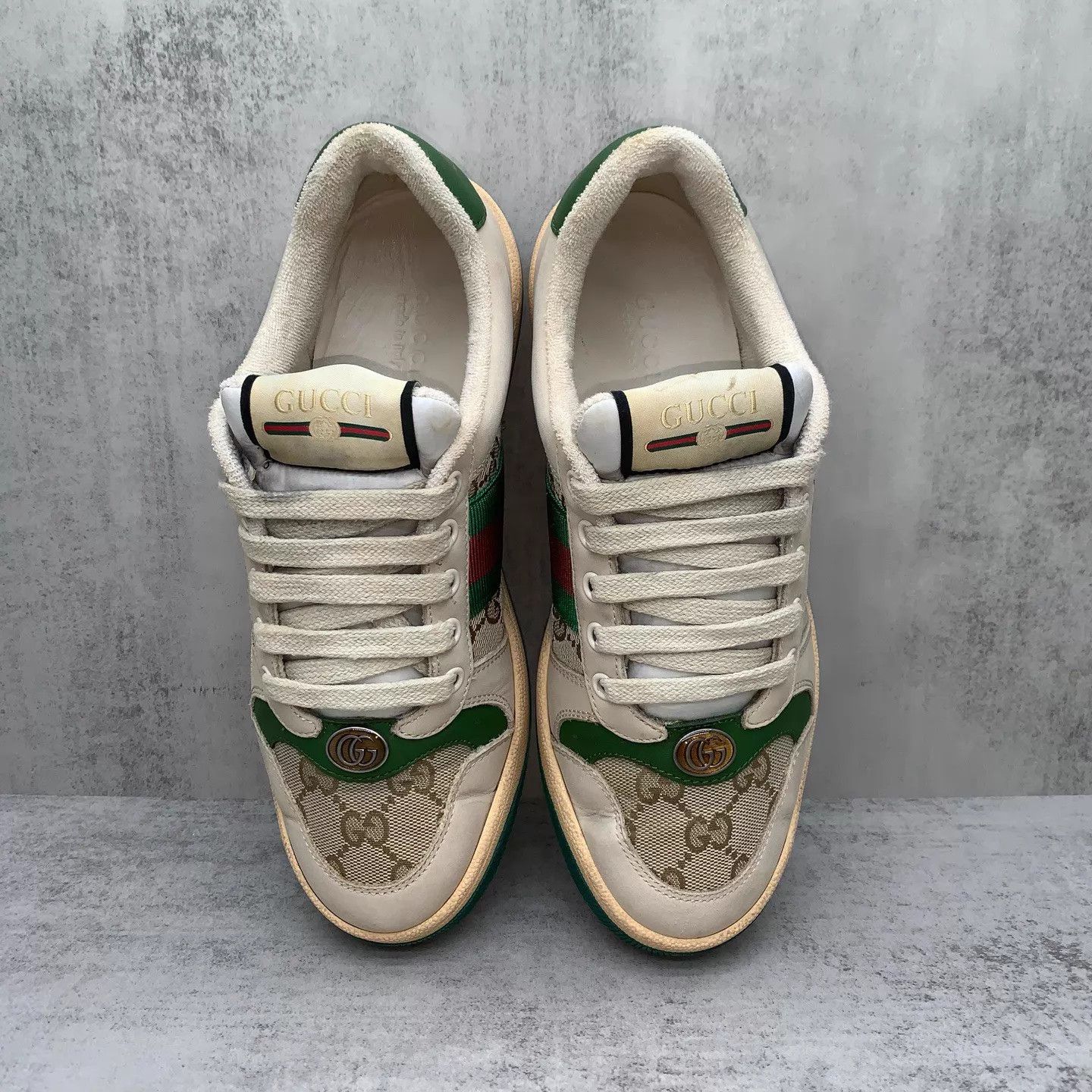 Gucci Gucci distressed sneakers green heel 37 EUR 98 new Size US 6.5 / IT 36.5 - 6 Thumbnail