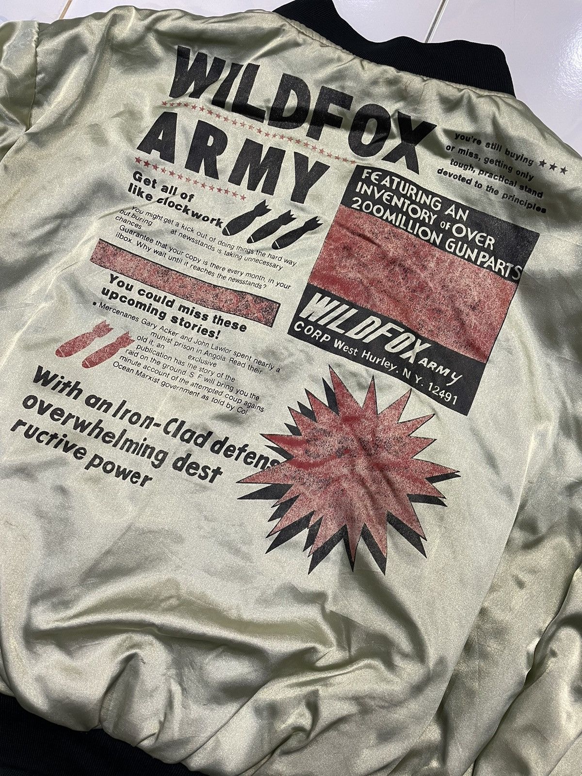 Vintage VTG Flyer’s Man Intermediate Reversible Sukajan Jacket Size US L / EU 52-54 / 3 - 6 Thumbnail