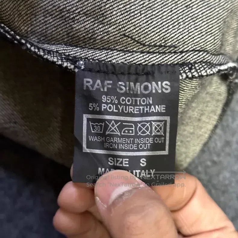 Raf Simons Raf Simons 15ss leather shirt S silhouette shirt Size US S / EU 44-46 / 1 - 4 Thumbnail
