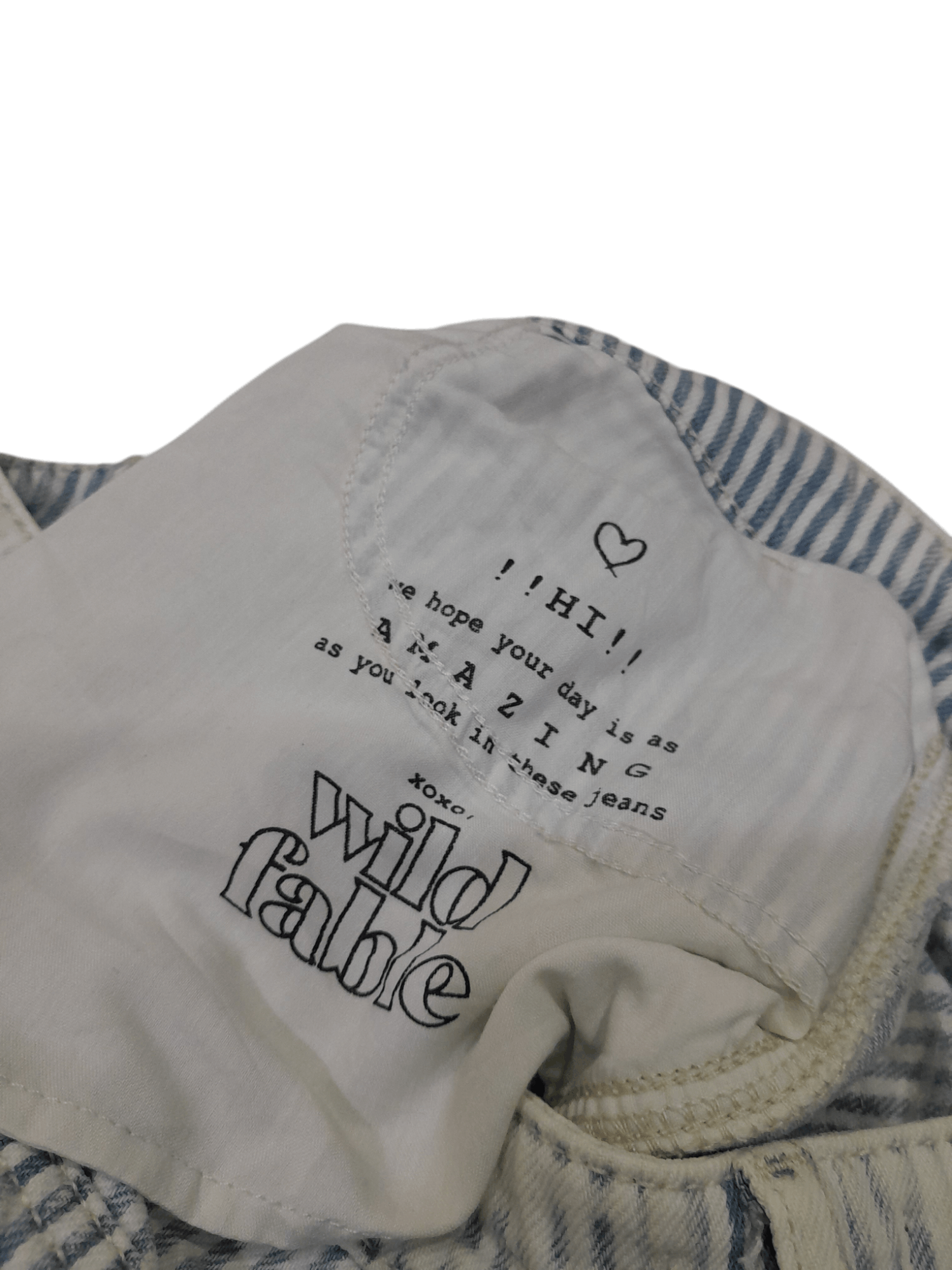 Japanese Brand Wild Fable Baggy Denim (F475) Waist 28 Size US 28 / EU 44 - 8 Thumbnail
