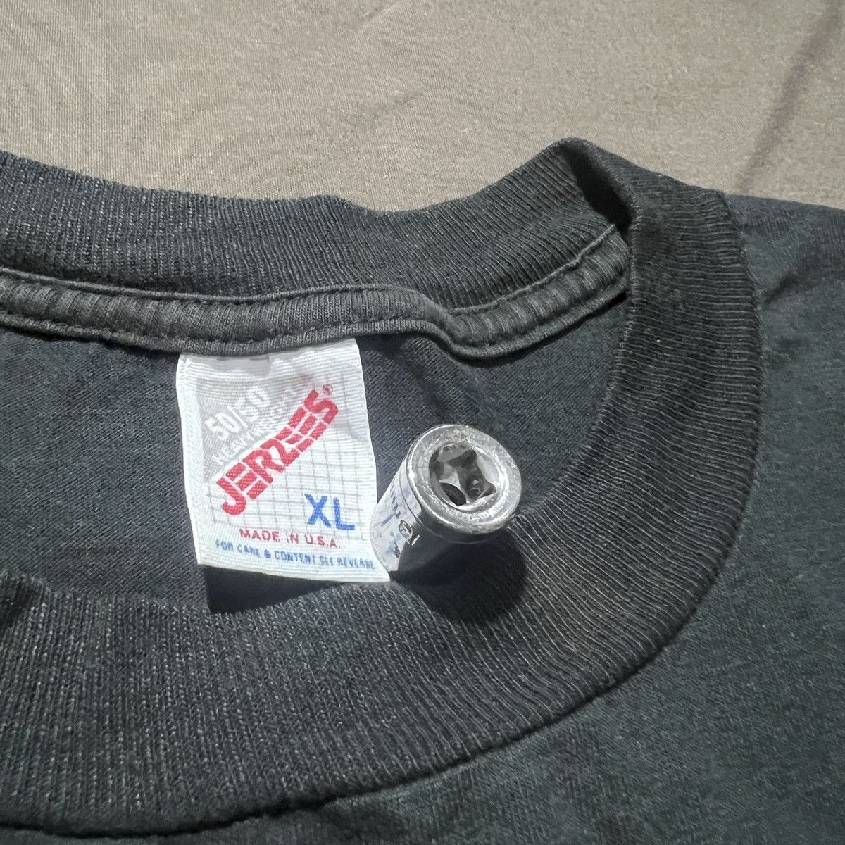 Vintage 90s WHEN YOU'RE ON SHOOT WHEN YOU'RE OFF SHOOT Funny Humor Size US XL / EU 56 / 4 - 3 Thumbnail