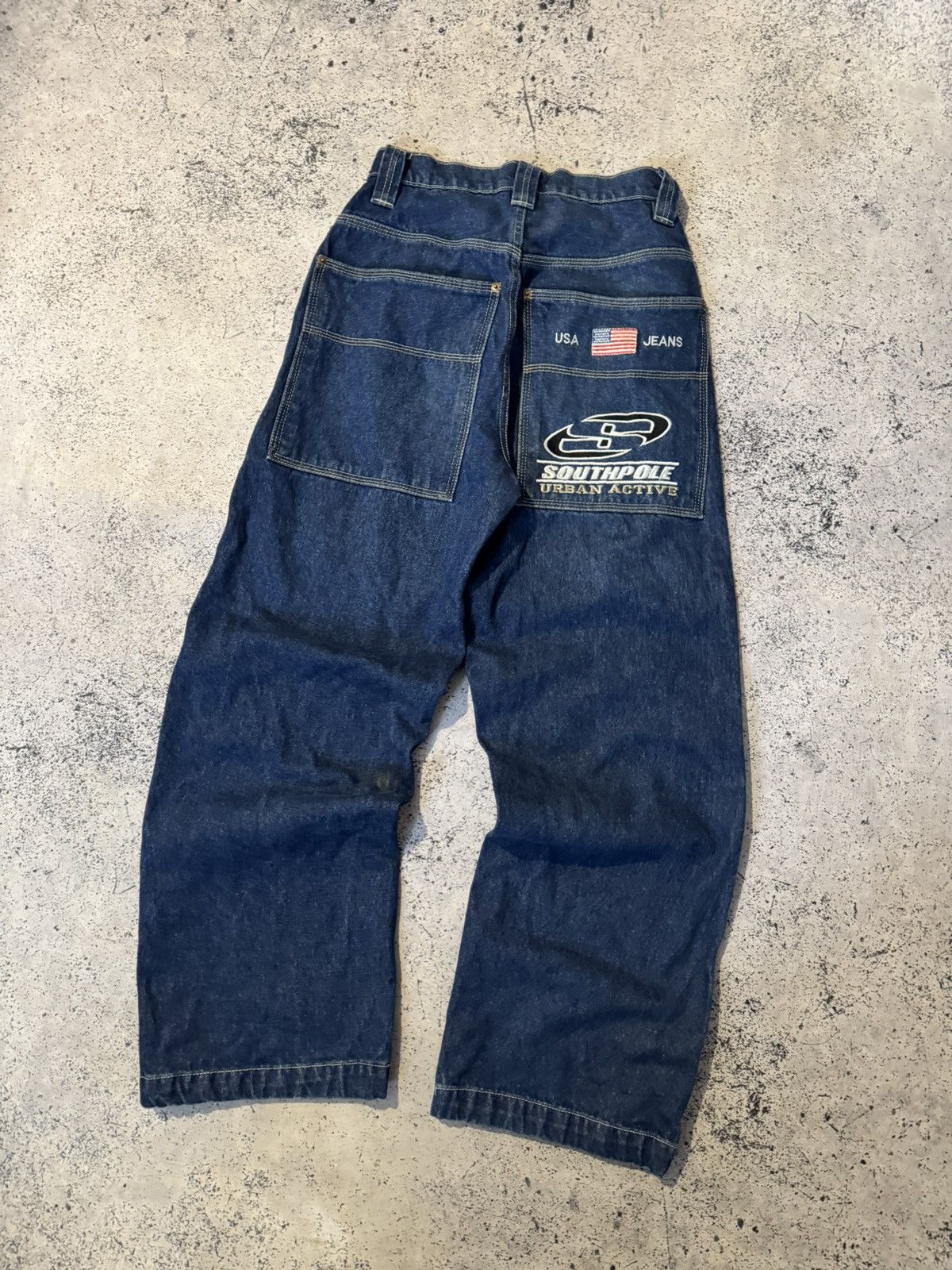Southpole Wide vintage beggy jeans southpole rep Size US 28 / EU 44 - 3 Thumbnail