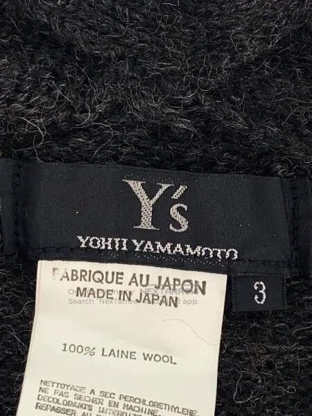 Yohji Yamamoto Yohji Yamamoto Ys Gray Wool Sweater Size US M / EU 48-50 / 2 - 3 Thumbnail
