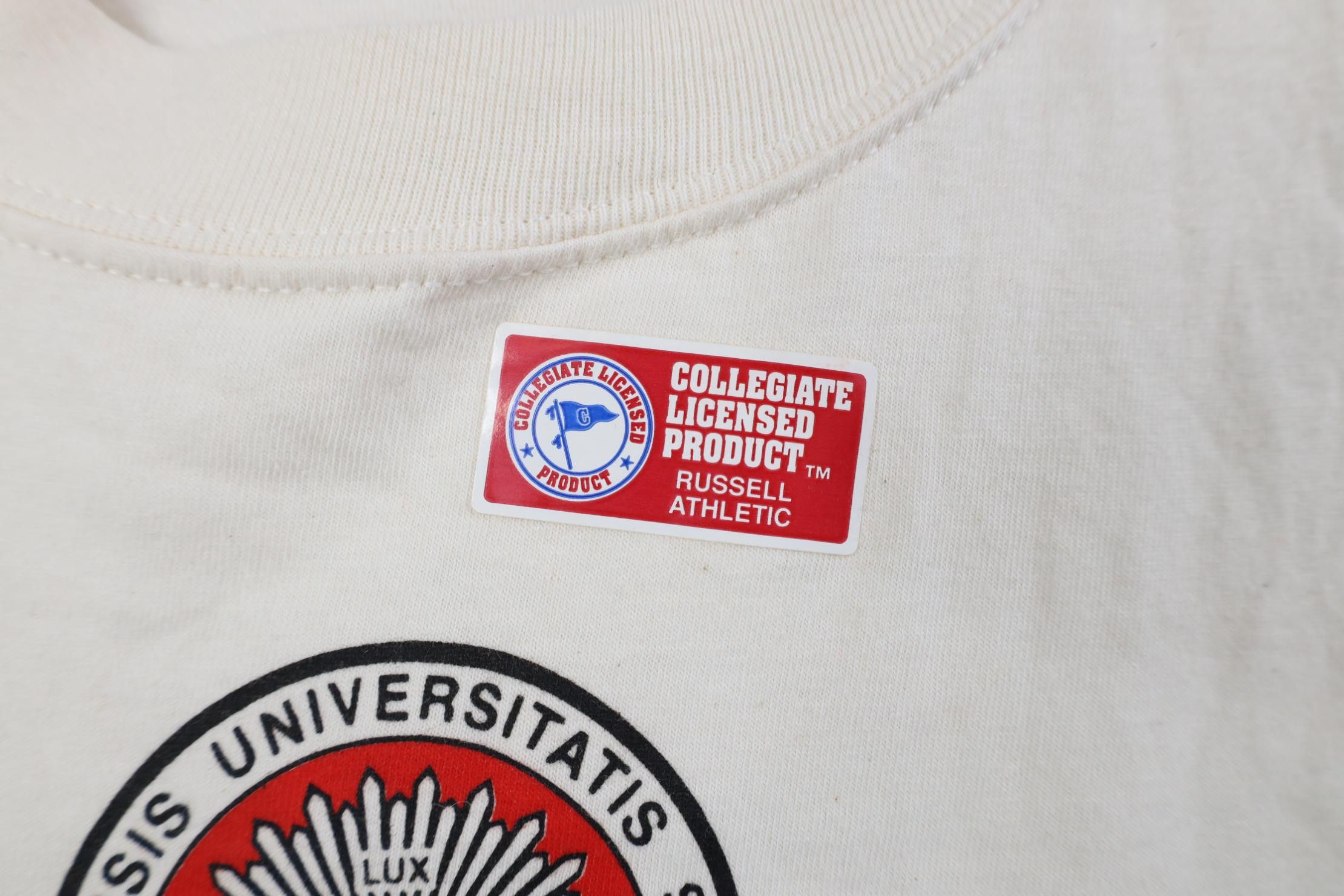Russell Athletic Deadstock Vintage 90s Russell Athletic University T-Shirt Size US XXL / EU 58 / 5 - 5 Thumbnail
