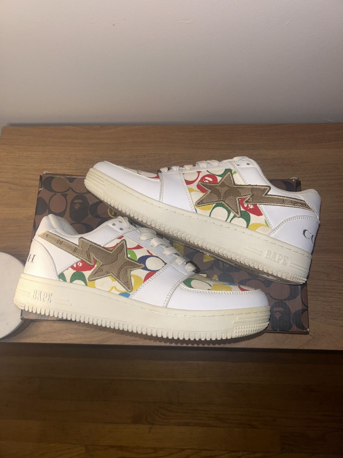 Bape × Coach Bape x Coach Bapesta Size US 10 / EU 43 - 2 Thumbnail