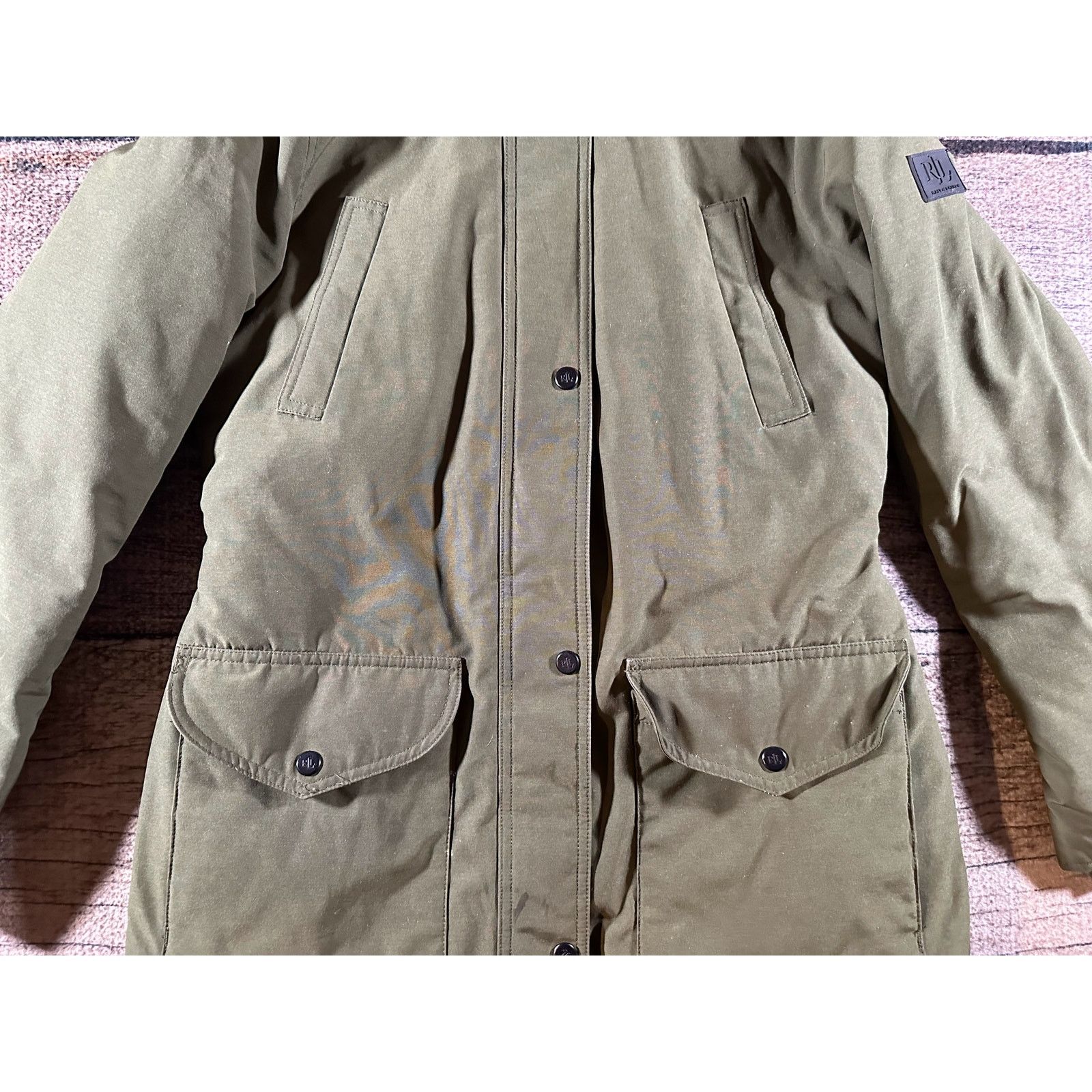 Lauren Ralph Lauren Lauren Ralph Lauren Womens Coat Down Jacket Faux Fur Parka Size S / US 4 / IT 40 - 4 Thumbnail