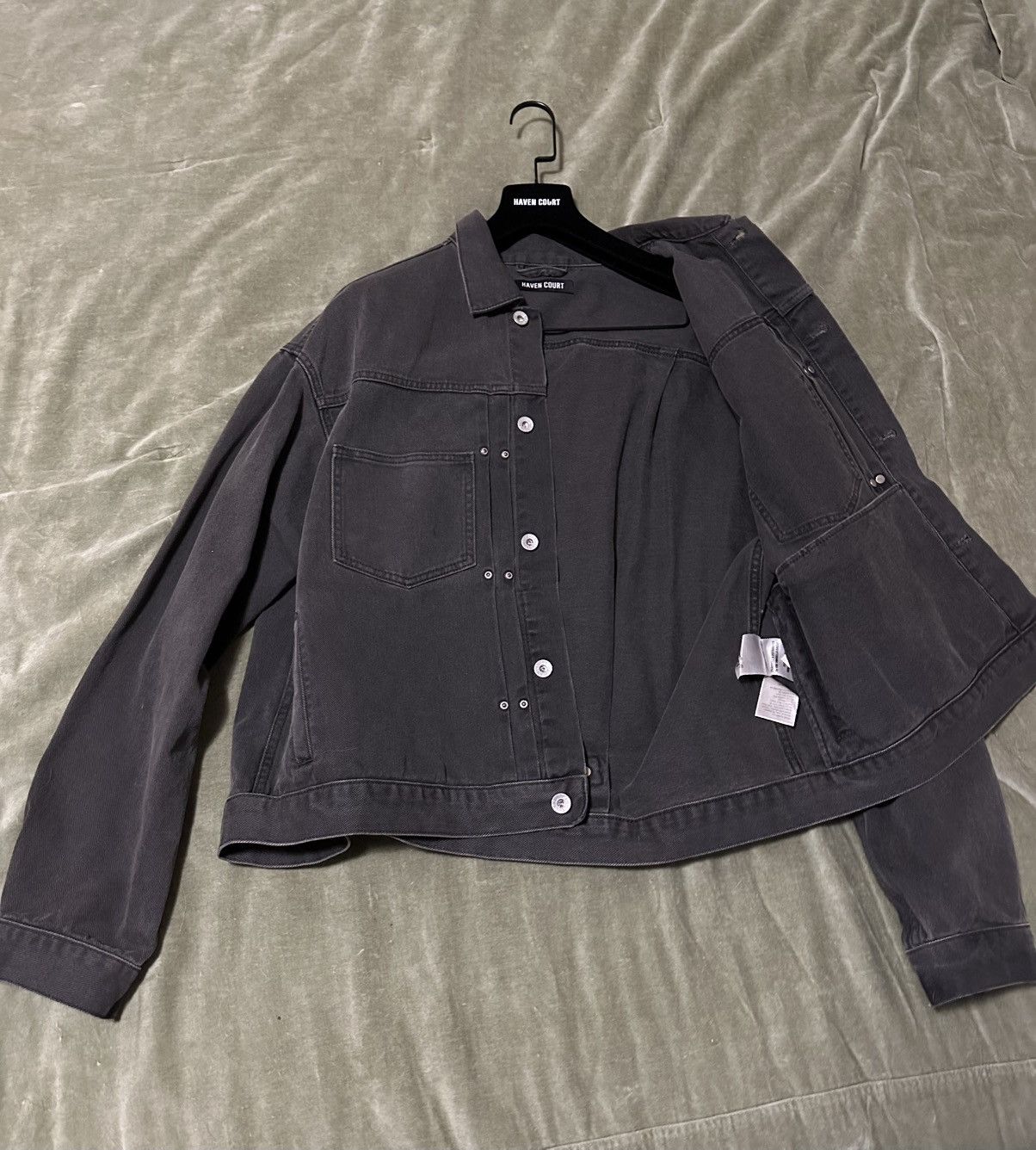 Haven Court Haven Court Type II Graphite Denim Jacket, XXL Size US XXL / EU 58 / 5 - 3 Thumbnail
