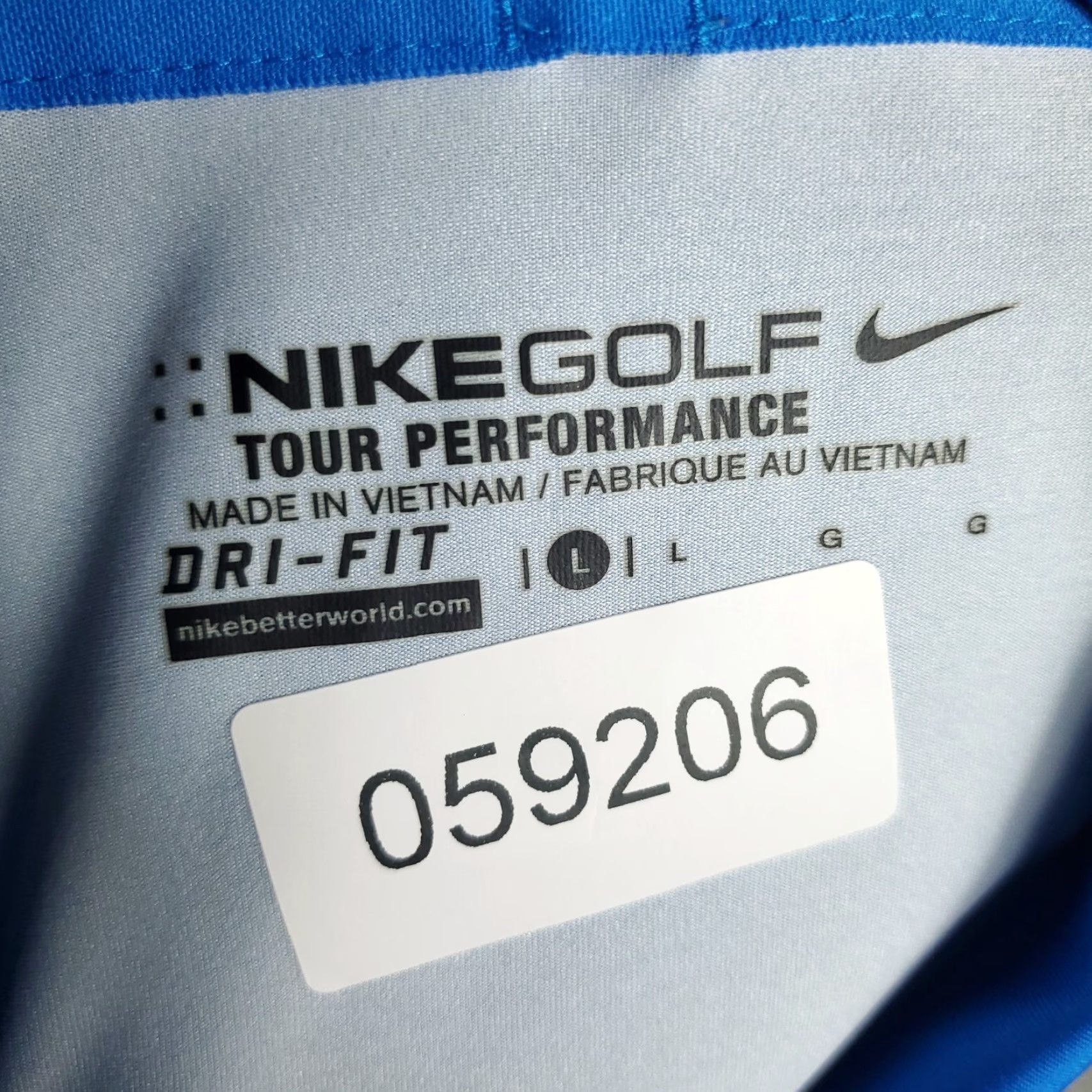 Nike Nike Polo Shirt Mens L Blue Swoosh Golf Casual Short Sleeve Shirt Size US L / EU 52-54 / 3 - 8 Thumbnail