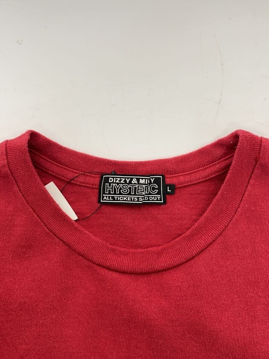 Hysteric Glamour Hysteric Glamour Print Cotton T-Shirt Red Size US L / EU 52-54 / 3 - 7 Thumbnail