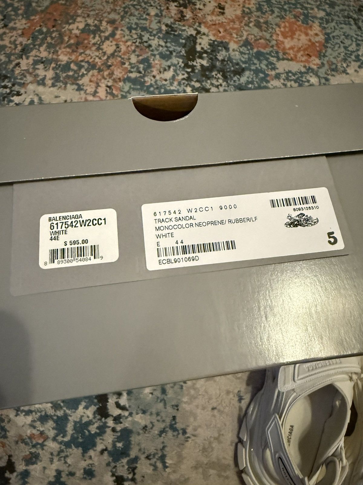 Balenciaga Balenciaga Track Sandal White Size US 11 / EU 44 - 8 Thumbnail