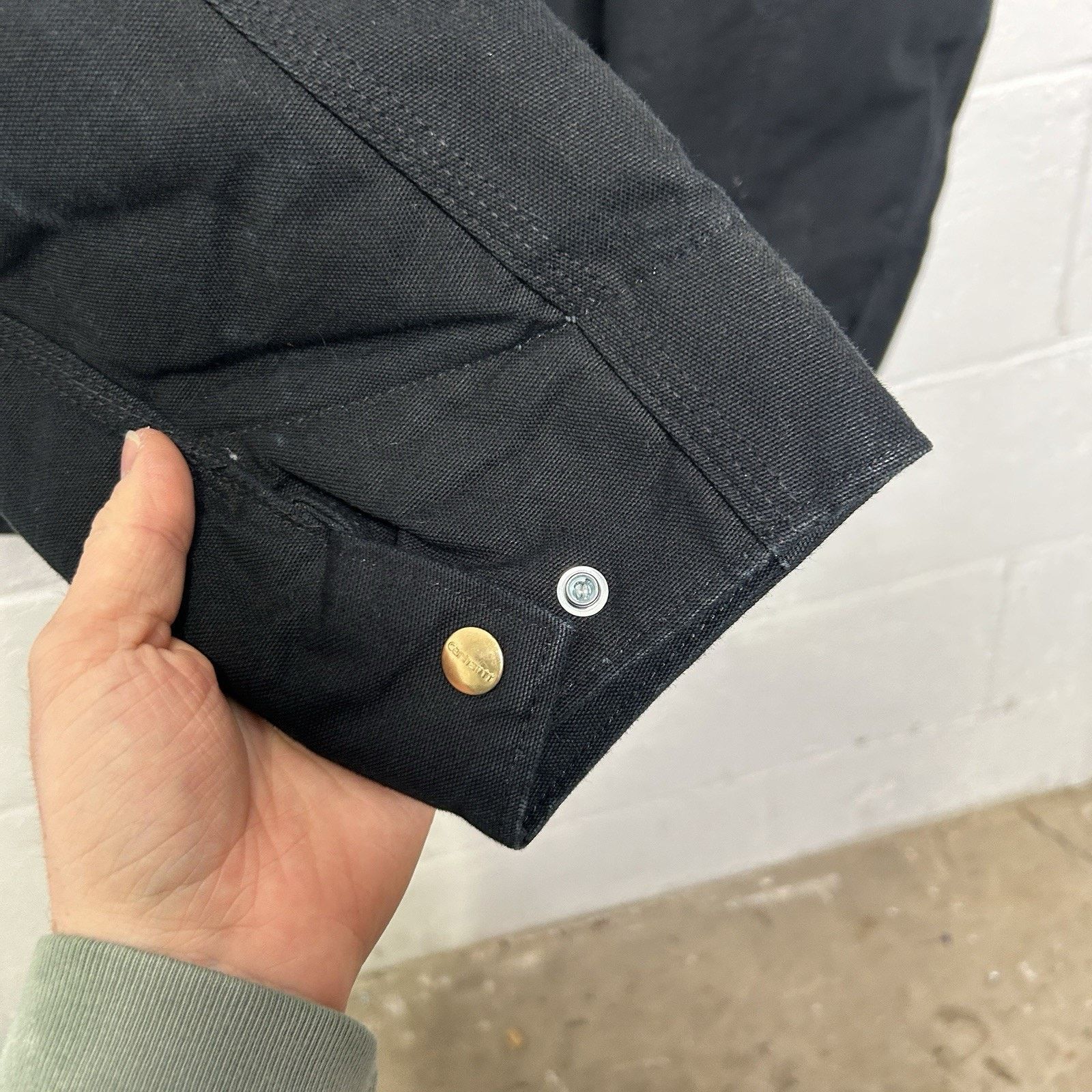Carhartt Carhartt Blanket-Lined Detroit Jacket “Black” J001-BLK Size US L / EU 52-54 / 3 - 5 Thumbnail