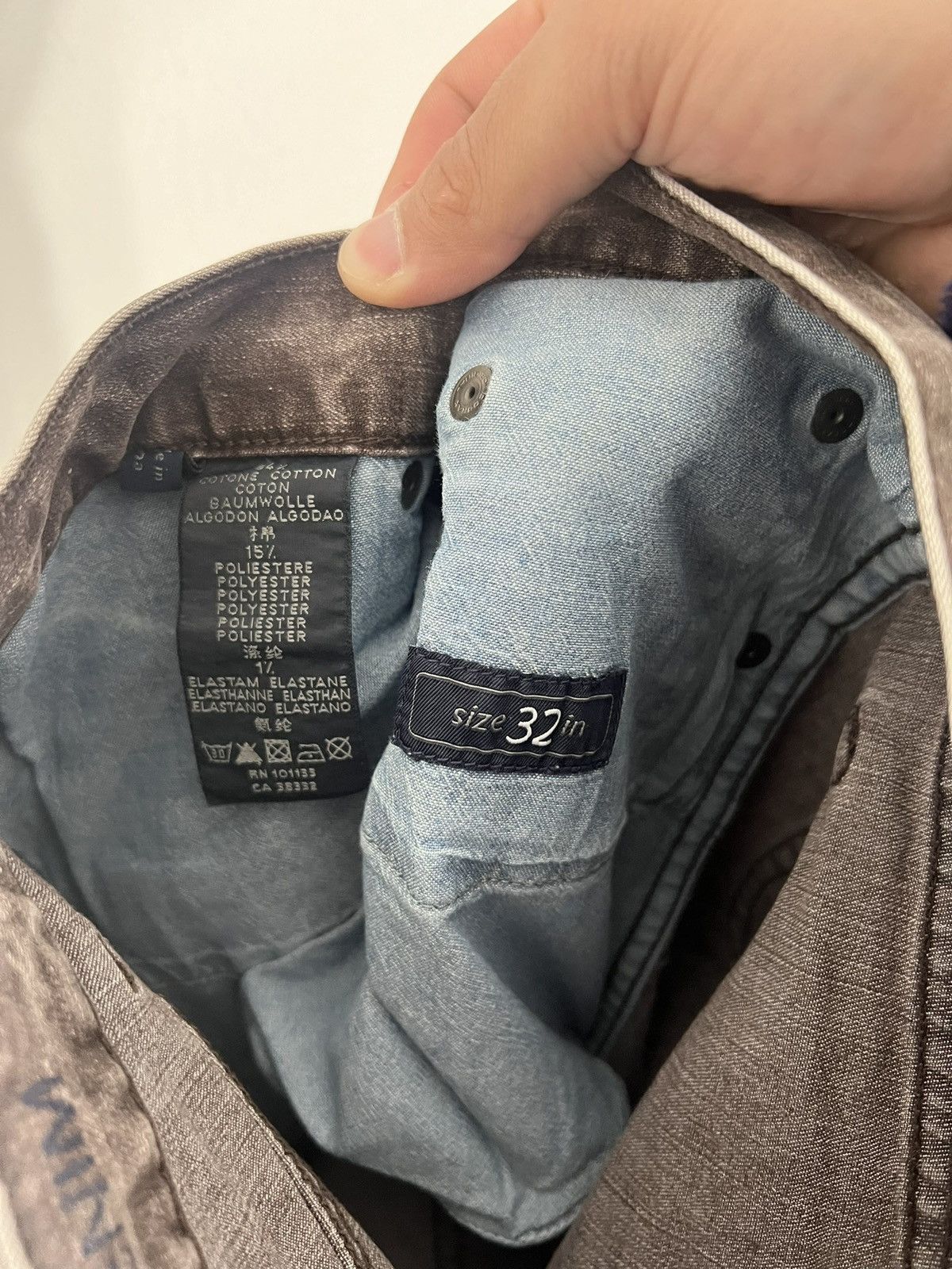 Ermenegildo Zegna Ermenegildo Zegna Sport Brown Denim Jeans Slim Fit Size US 32 / EU 48 - 5 Thumbnail