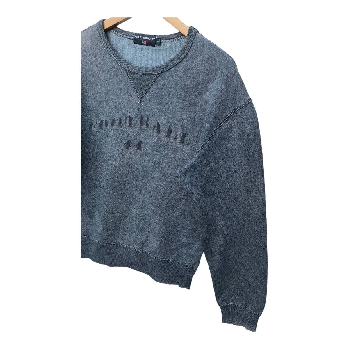 Polo Ralph Lauren Polo Ralph Lauren Polo Sport Football Faded Sweatshirt Size US M / EU 48-50 / 2 - 6 Thumbnail