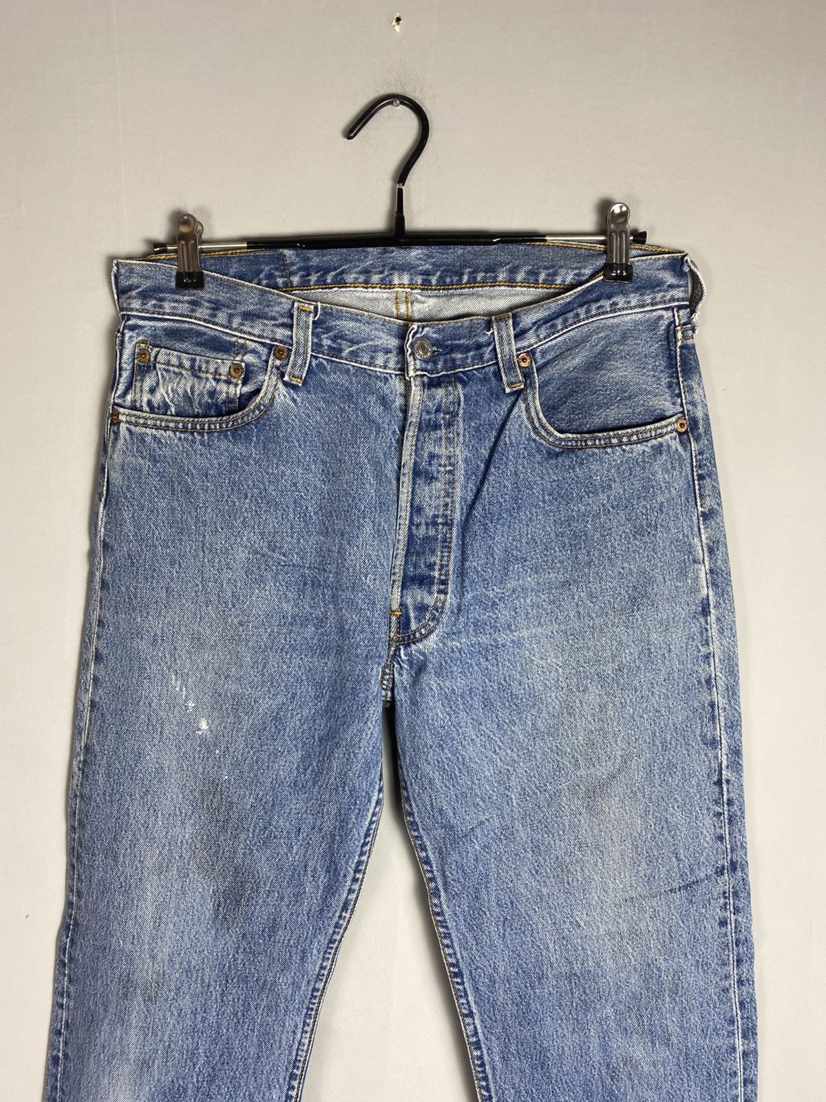 Levi's Vintage 90s Levi’s 501 jeans denim Size US 34 / EU 50 - 6 Thumbnail