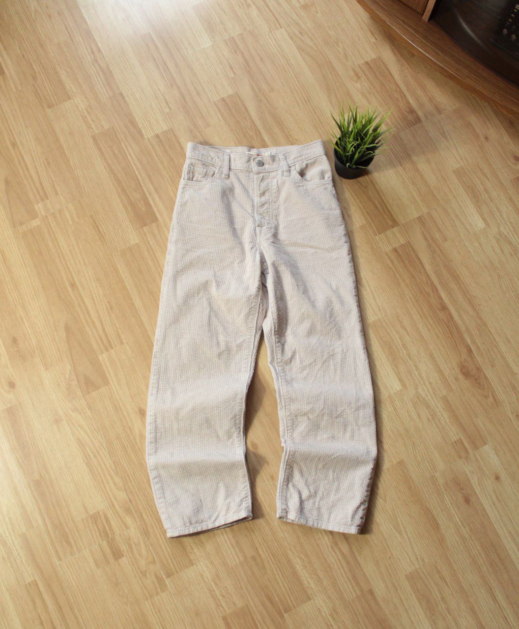 Levi's × Vintage 🔥 90s Levis Baggy Y2K Corduroy Premium Pants Velvet Vintage Size 26" / US 2 / IT 38 - 4 Thumbnail