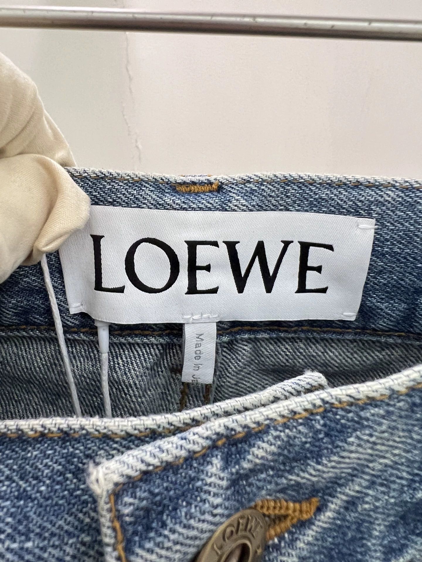Loewe Loewe Blue Straight Jeans 34 Size 25" / US 0 / IT 36 - 3 Thumbnail