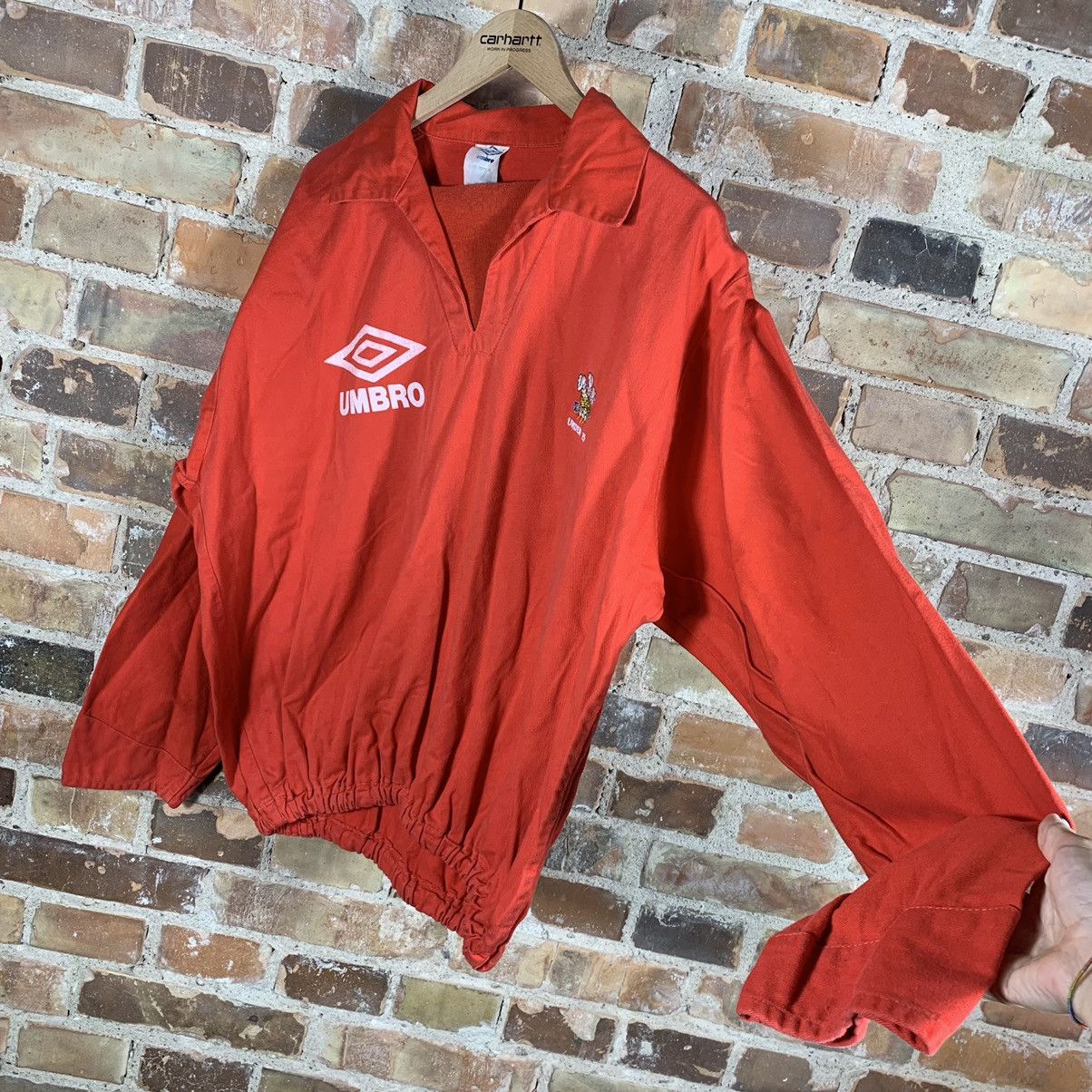 Umbro × Vintage VERY RARE UMBRO Vintage 90’s SOCCER DENIM SWEATSHIRT Size US XL / EU 56 / 4 - 5 Thumbnail
