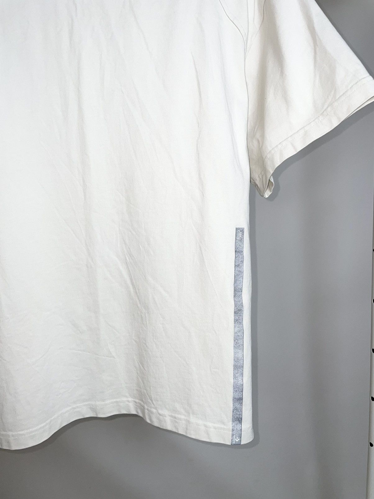 A-COLD-WALL* × Converse Converse x ACW A Cold Wall bone white reflective tee t-shirt Size US S / EU 44-46 / 1 - 3 Thumbnail
