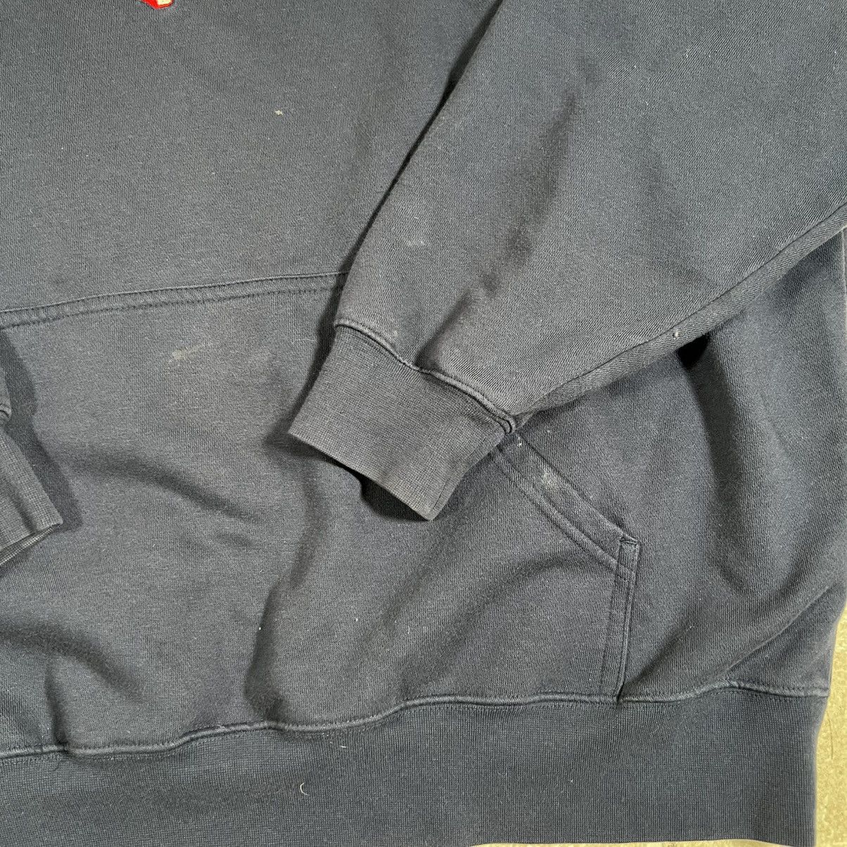Nike VINTAGE Y2K Nike Boston Red Sox Center Swoosh Hoodie Blue Size US XXL / EU 58 / 5 - 8 Thumbnail