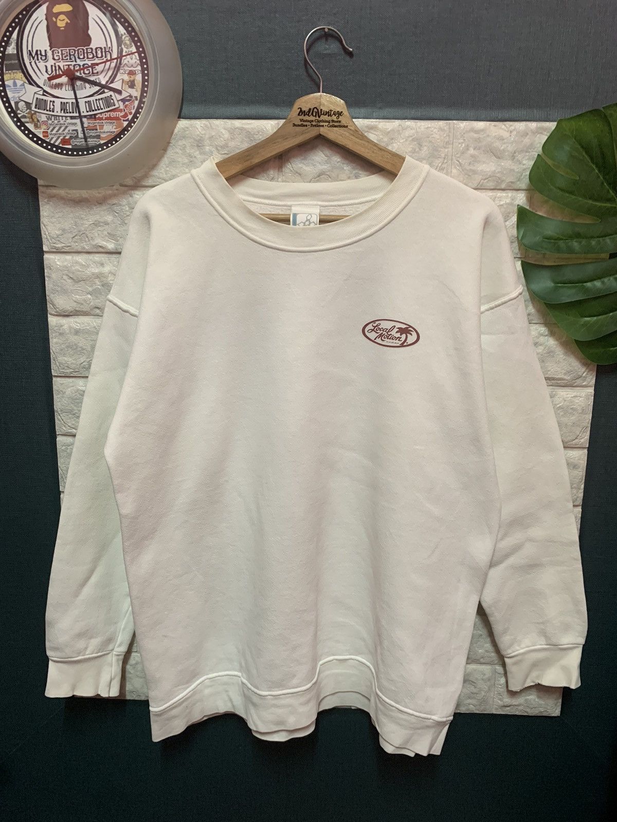 Vintage VINTAGE!! Sweatshirt Hawaii LOCAL MOTION Size US L / EU 52-54 / 3 - 2 Thumbnail
