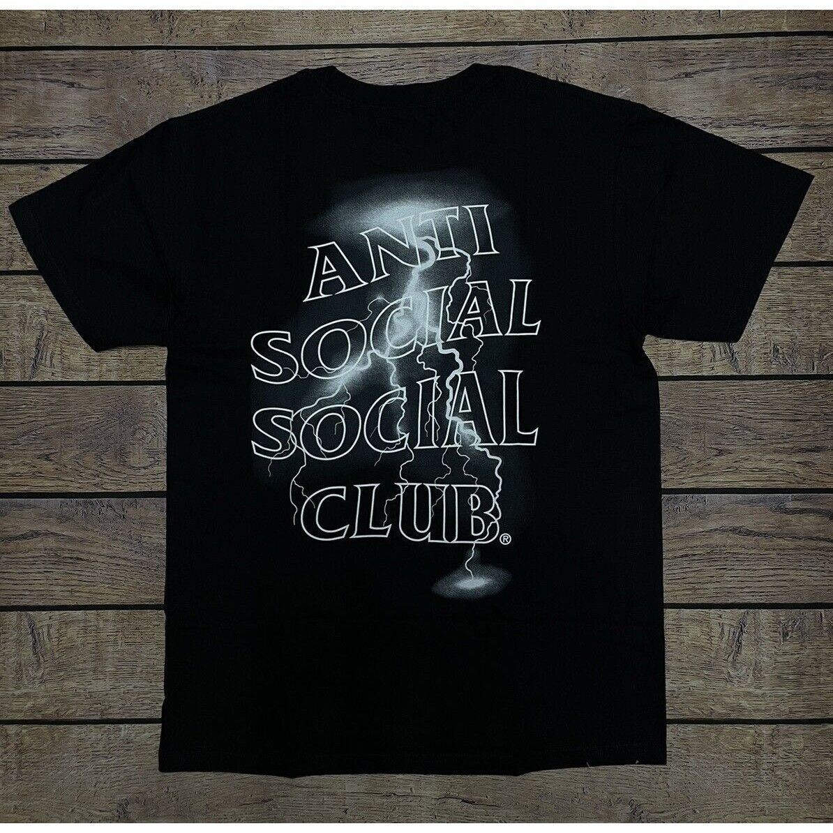 Anti Social Social Club Crawling in the popular Dark Black Button Up